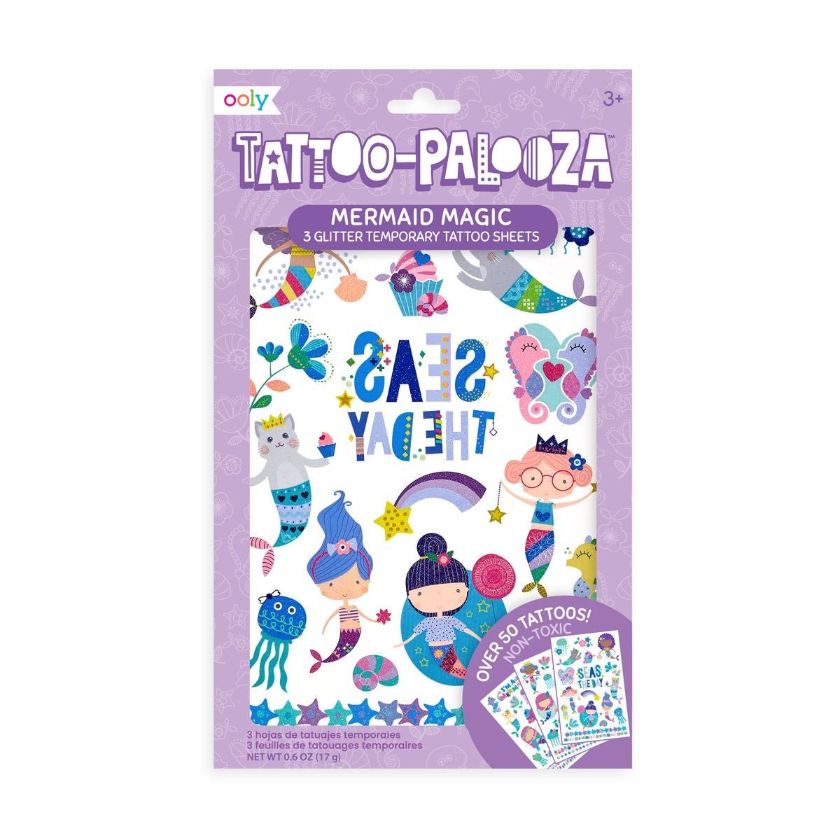 Tattoo - Palooza Temporary Tattoos | Mermaid Magic