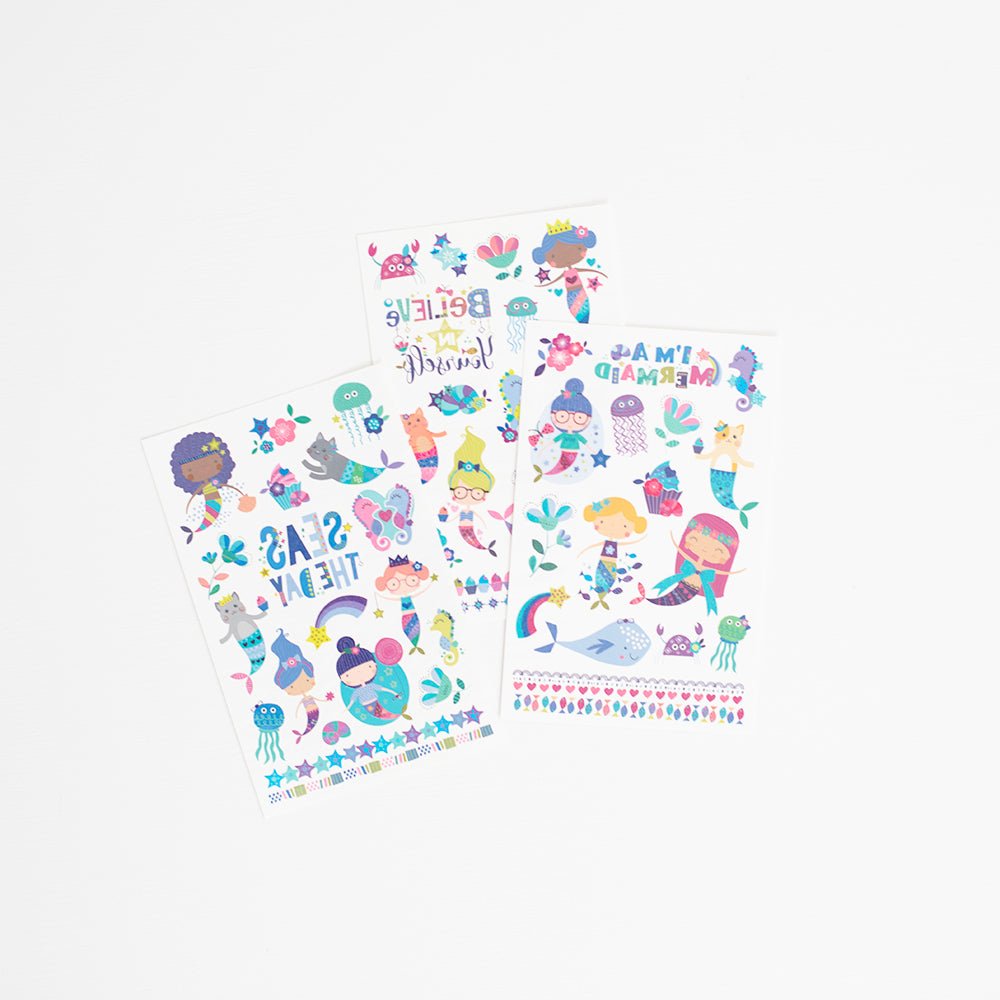 Tattoo - Palooza Temporary Tattoos | Mermaid Magic