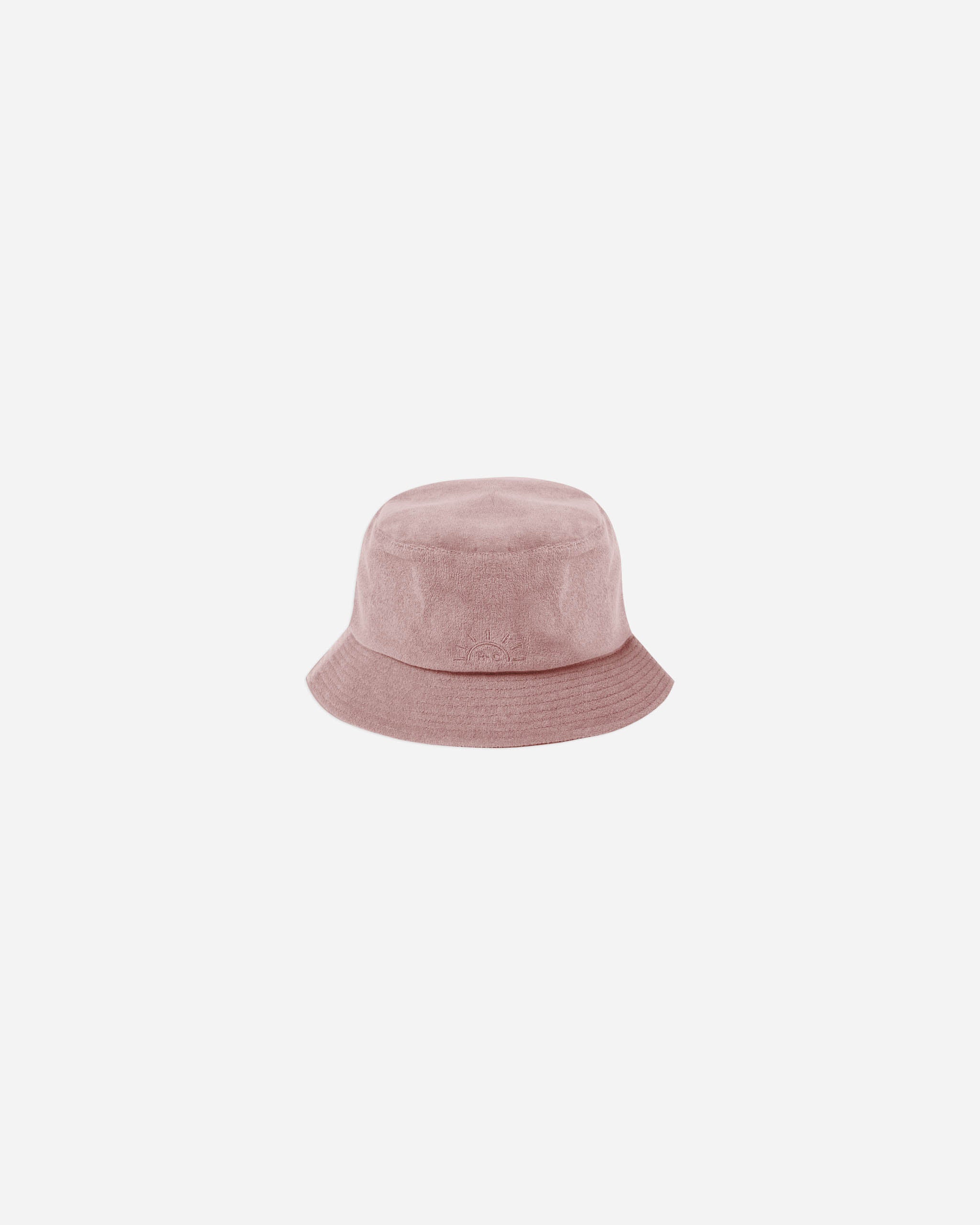 terry bucket hat | mauve