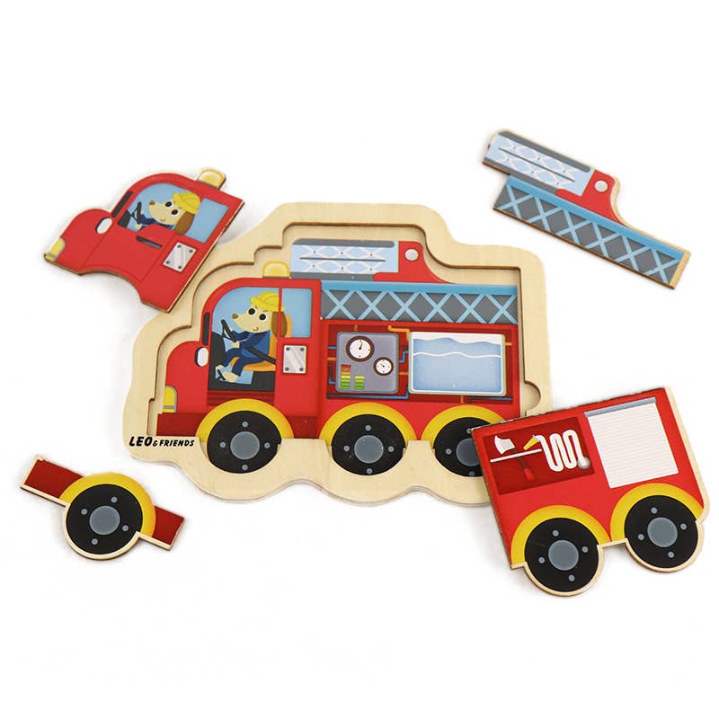 Vehicle Puzzle Set