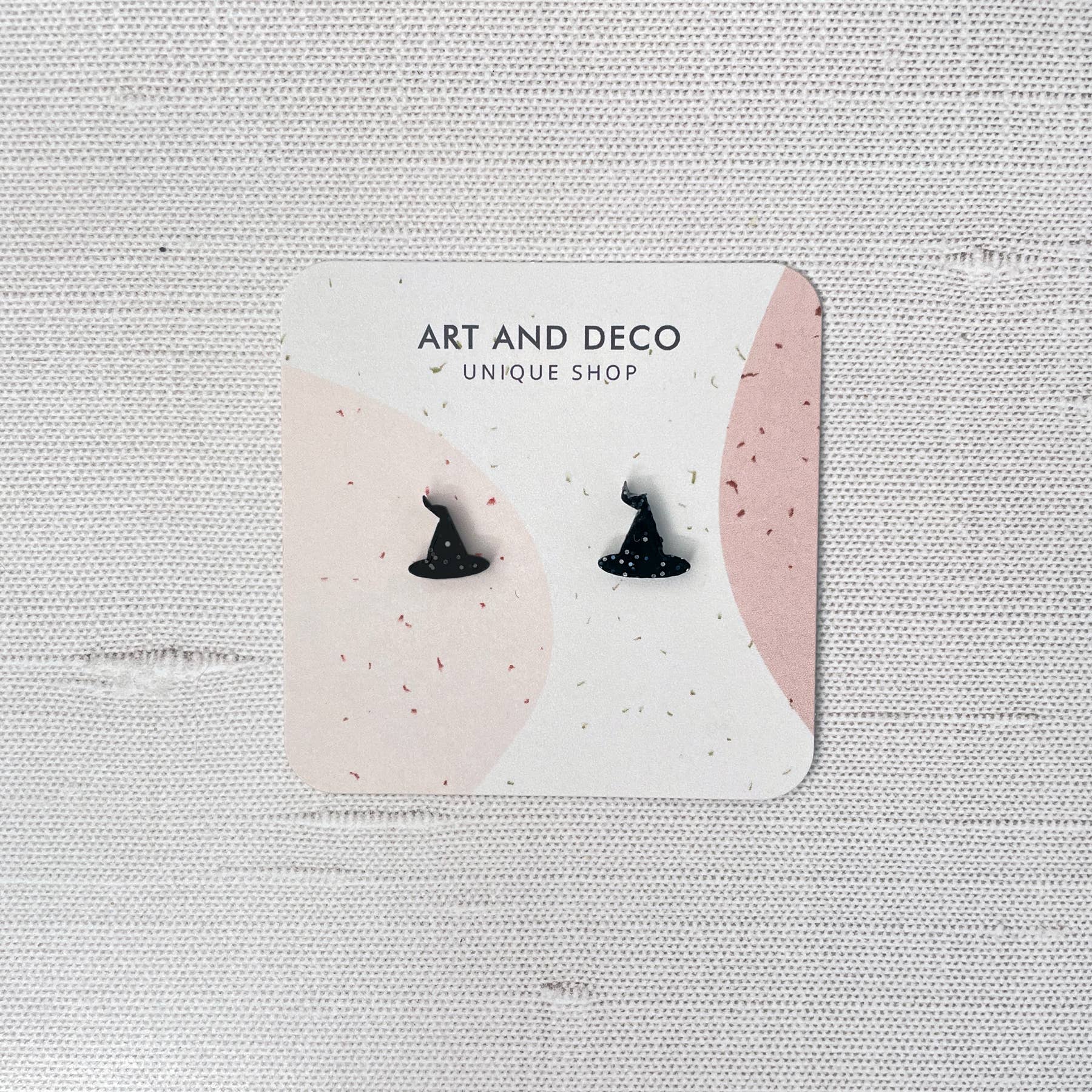 Witch Hat - Halloween Stud Earrings