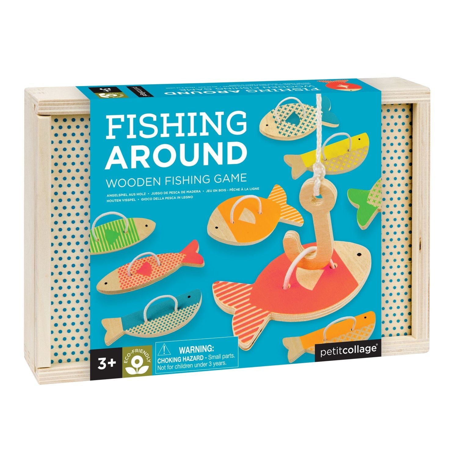 Wooden Game Fishing Around - Khanh