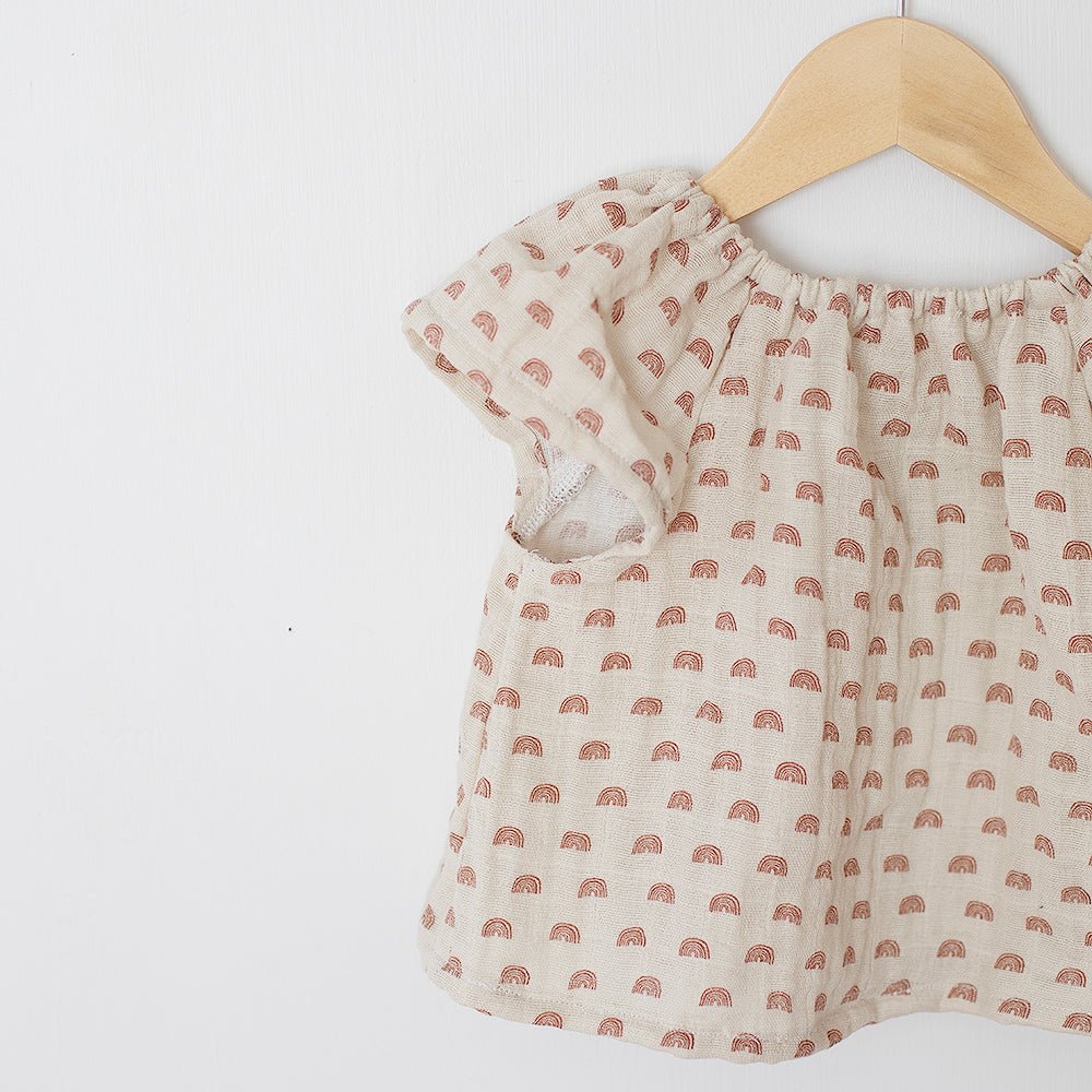 Woven Rainbow | Butterfly Top