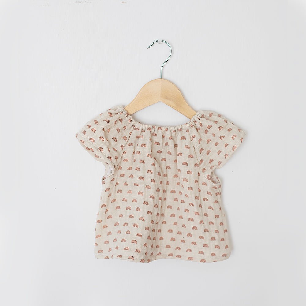 Woven Rainbow | Butterfly Top