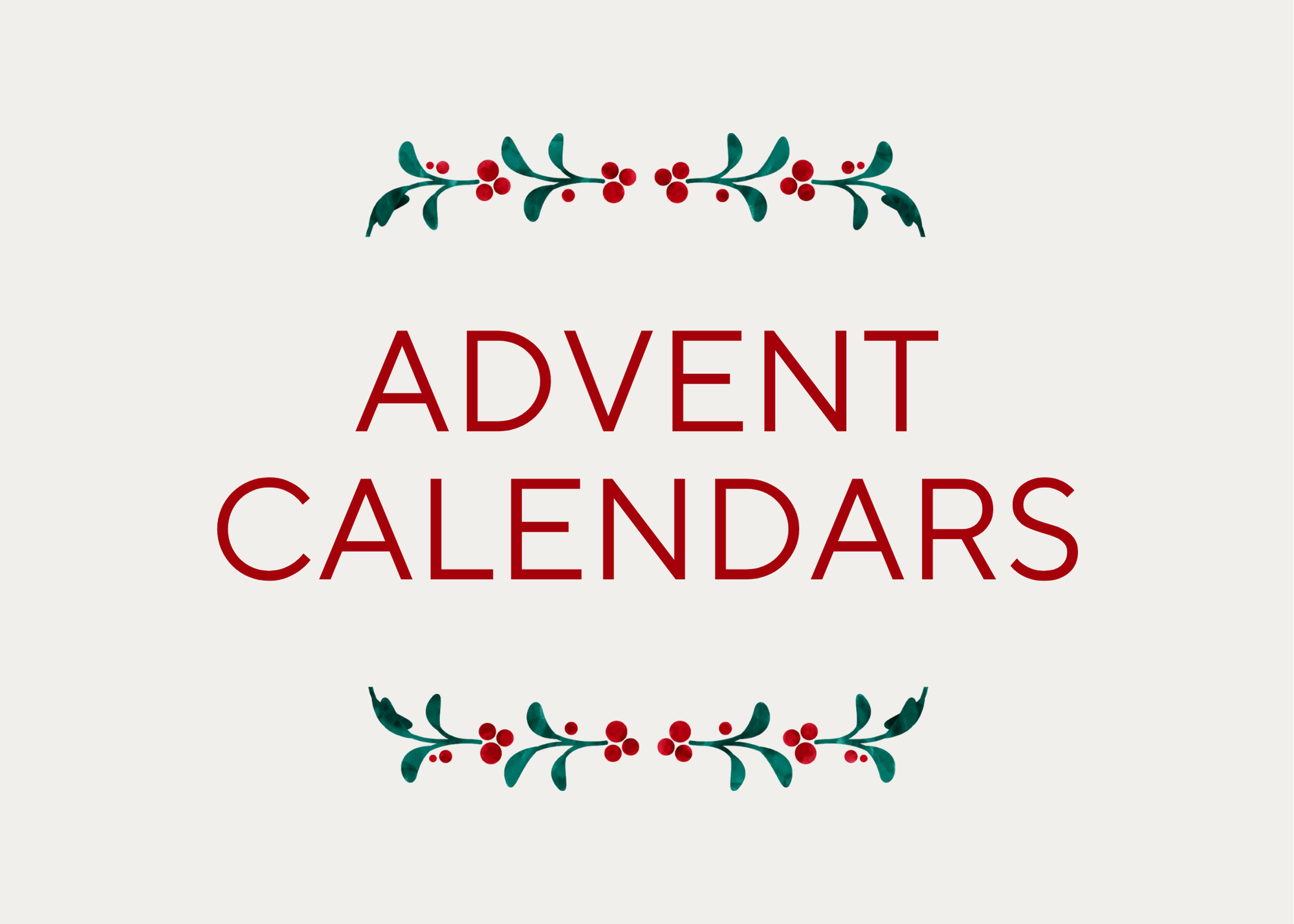 advent calenders