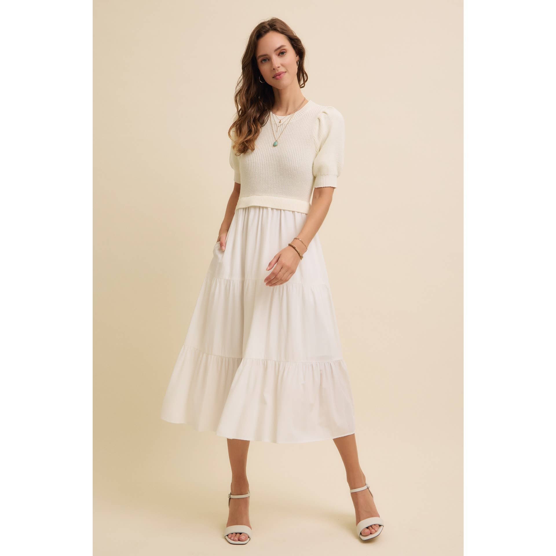 Elise Knit Midi Dress