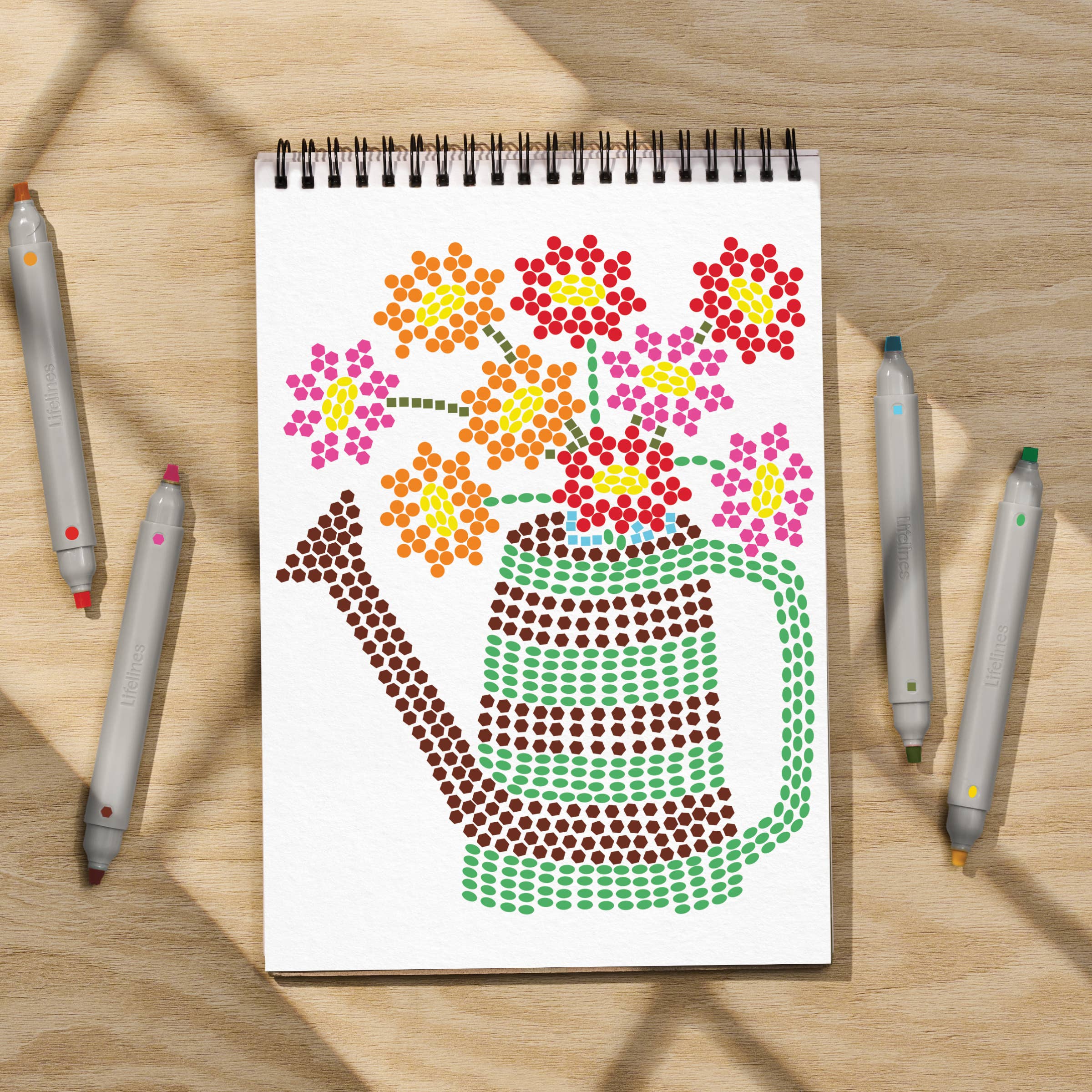 Stamp by Shape || Secret Garden