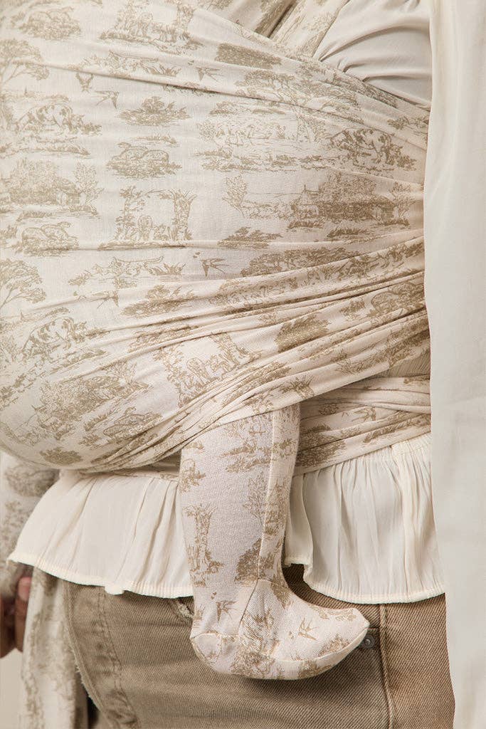 Ecru Toile Wrap