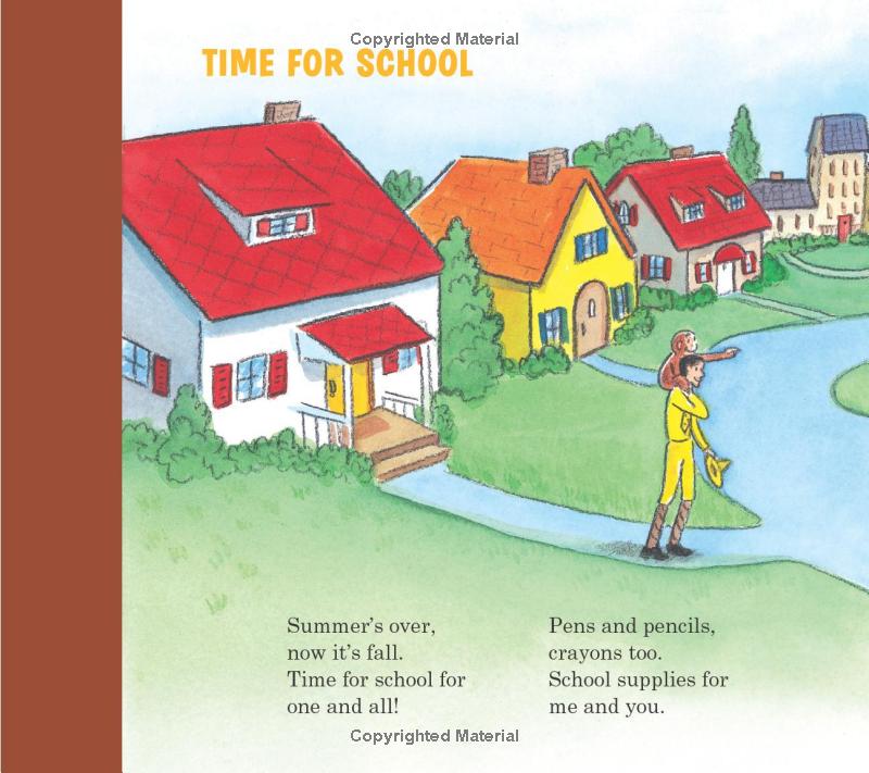 Curious George Curious About Fall Tabbed
