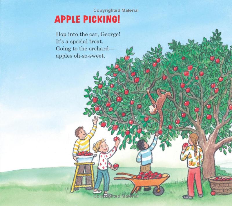 Curious George Curious About Fall Tabbed