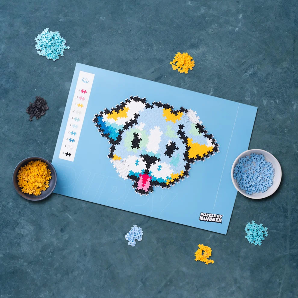 Puzzle by Number || 500pc Puppy