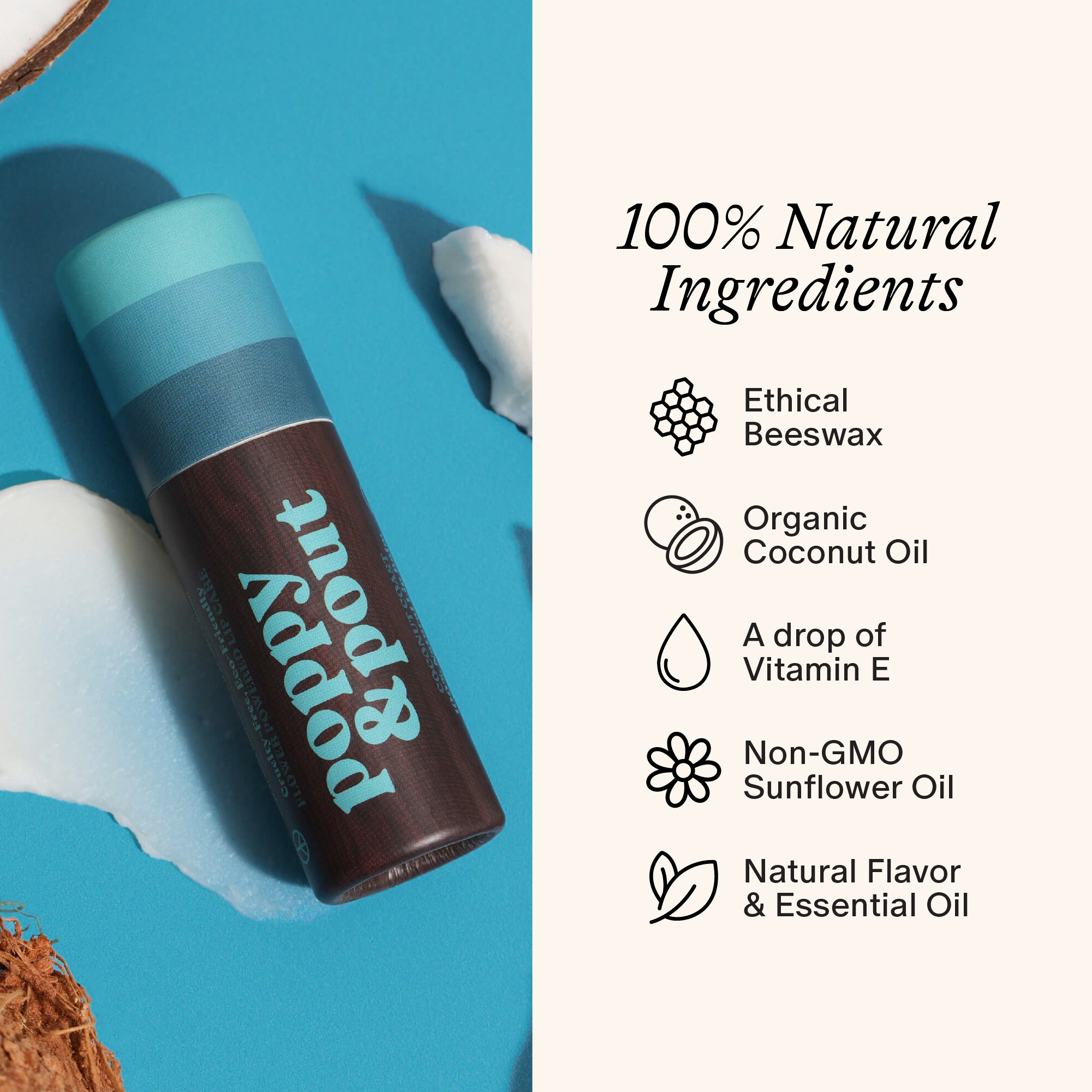 Lip Balm || Retro Surf -  Coconut Coast