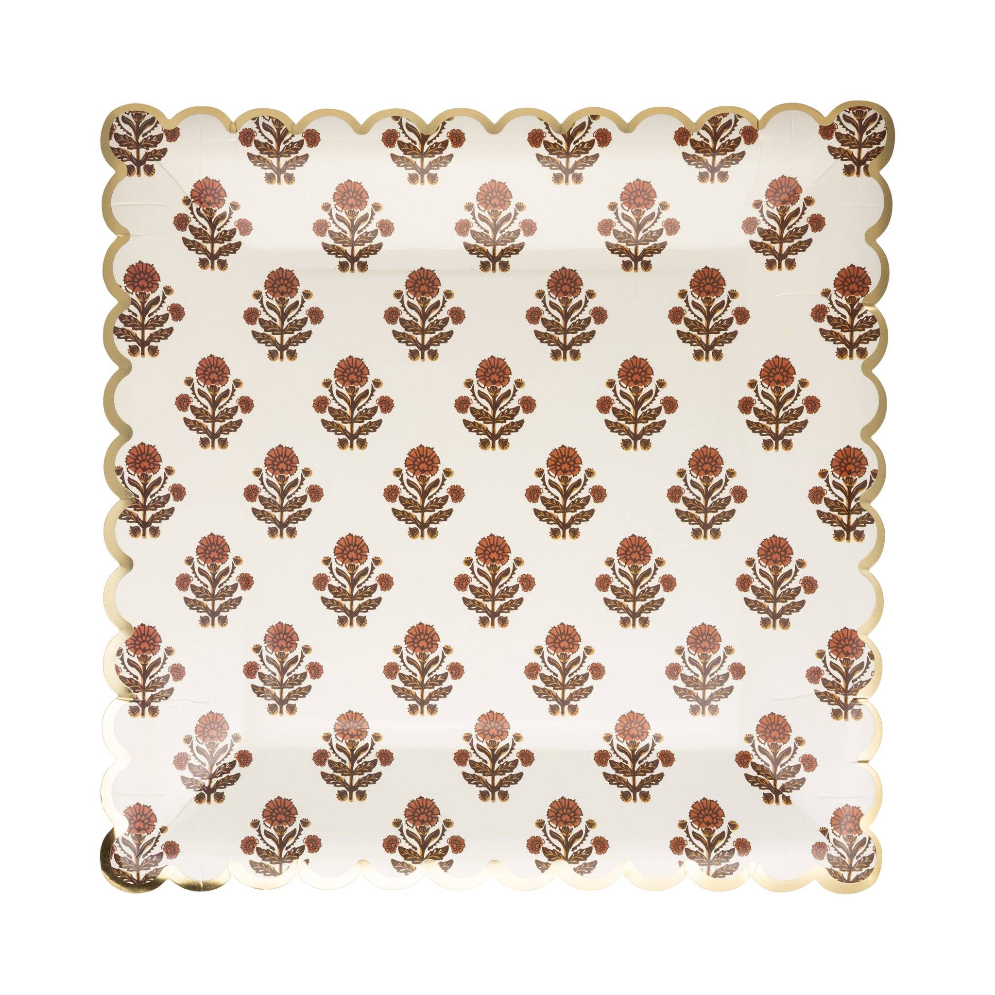 Give Thanks Floral Plate