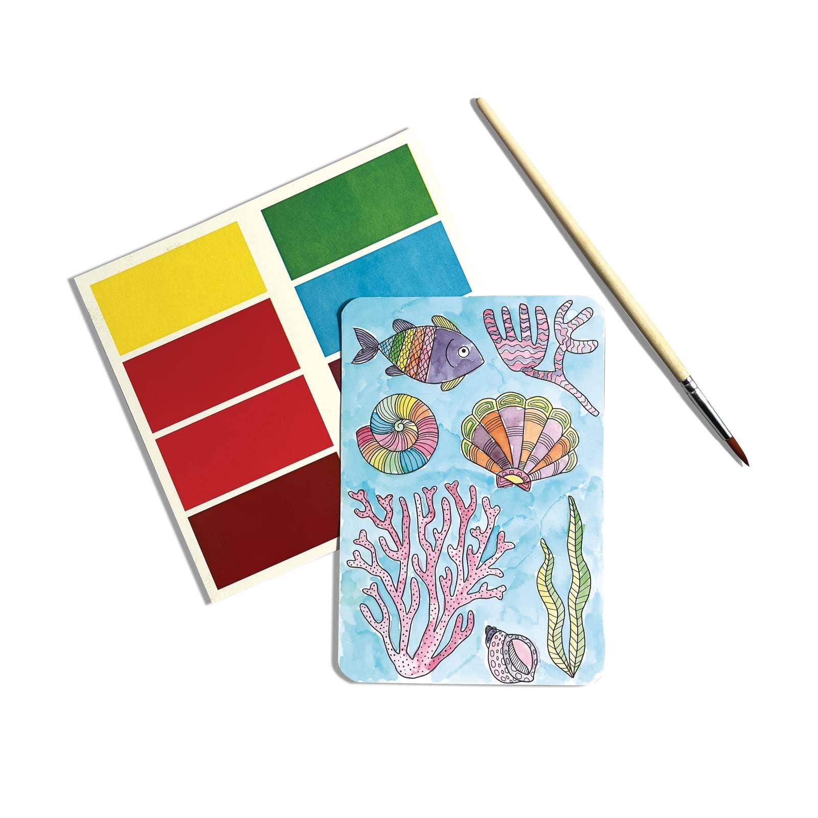 Scenic Hues D.I.Y. Watercolor Kit | Ocean Paradise