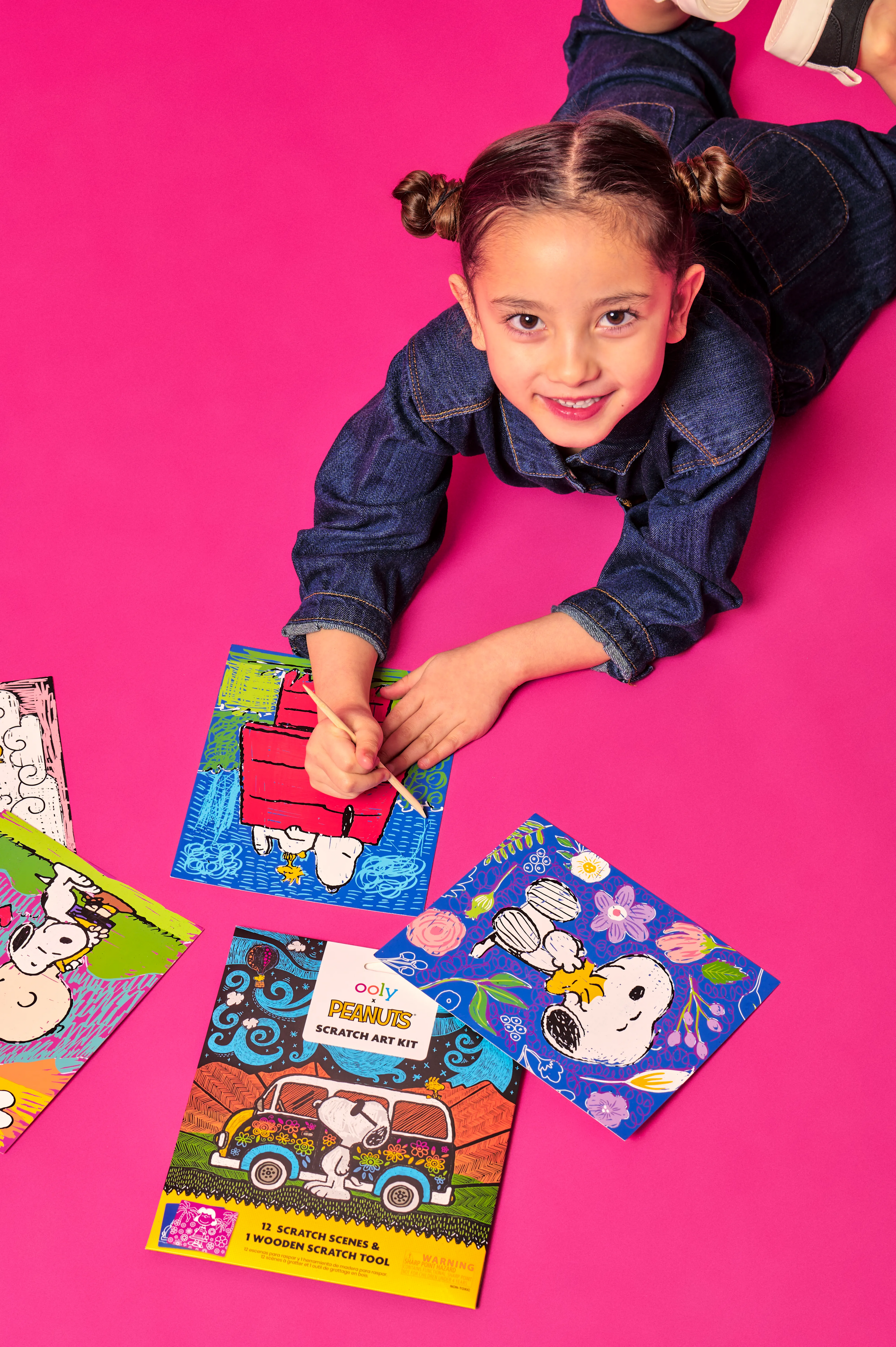 Peanuts Scratch Art Kit