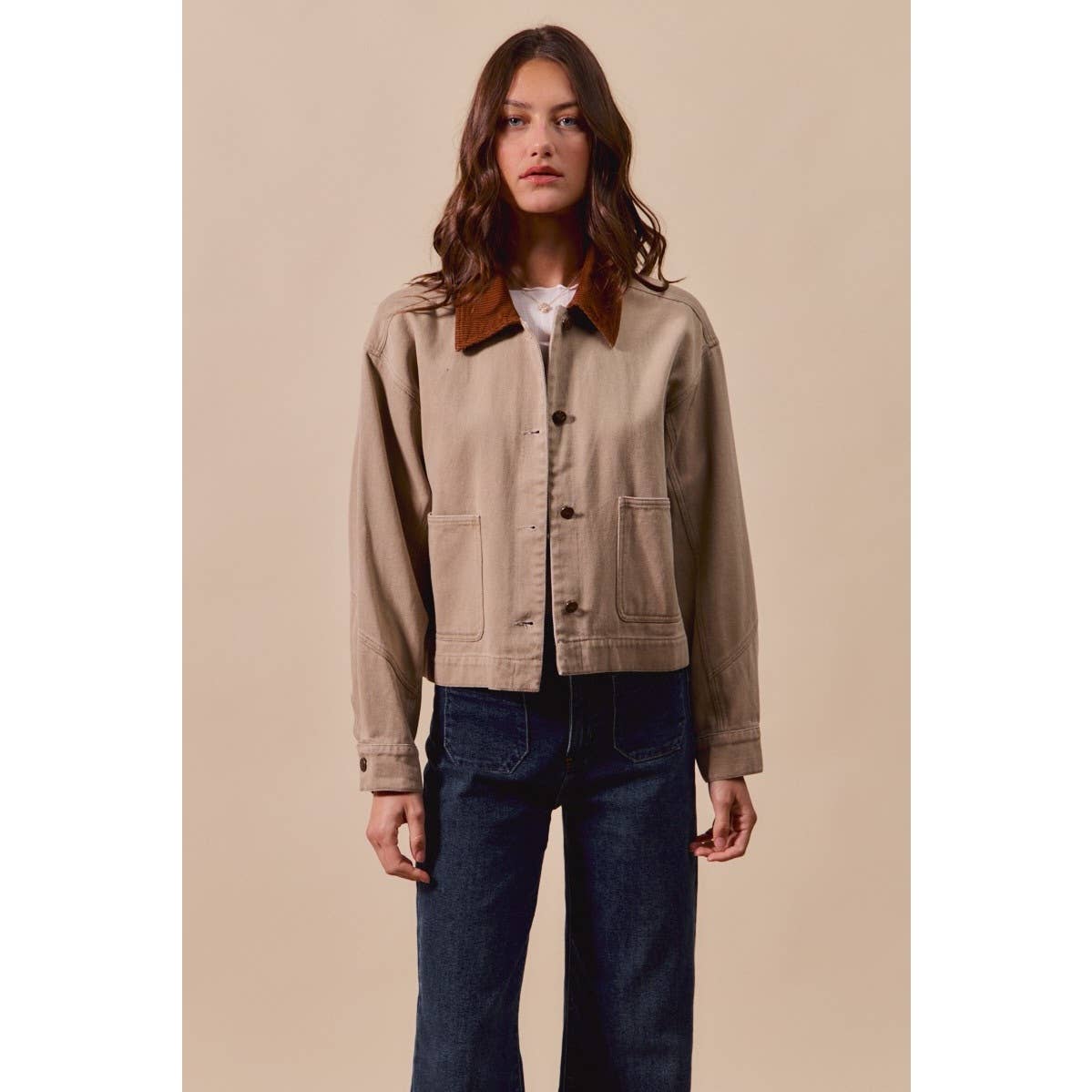 Rowan Cropped Barn Jacket
