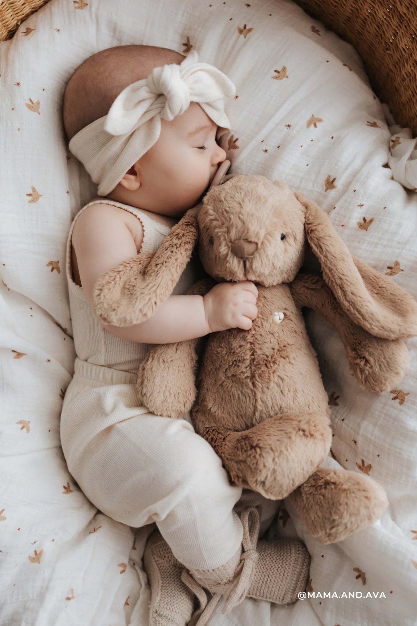 Snuggle Bunnies Plush Penelope || Caramel