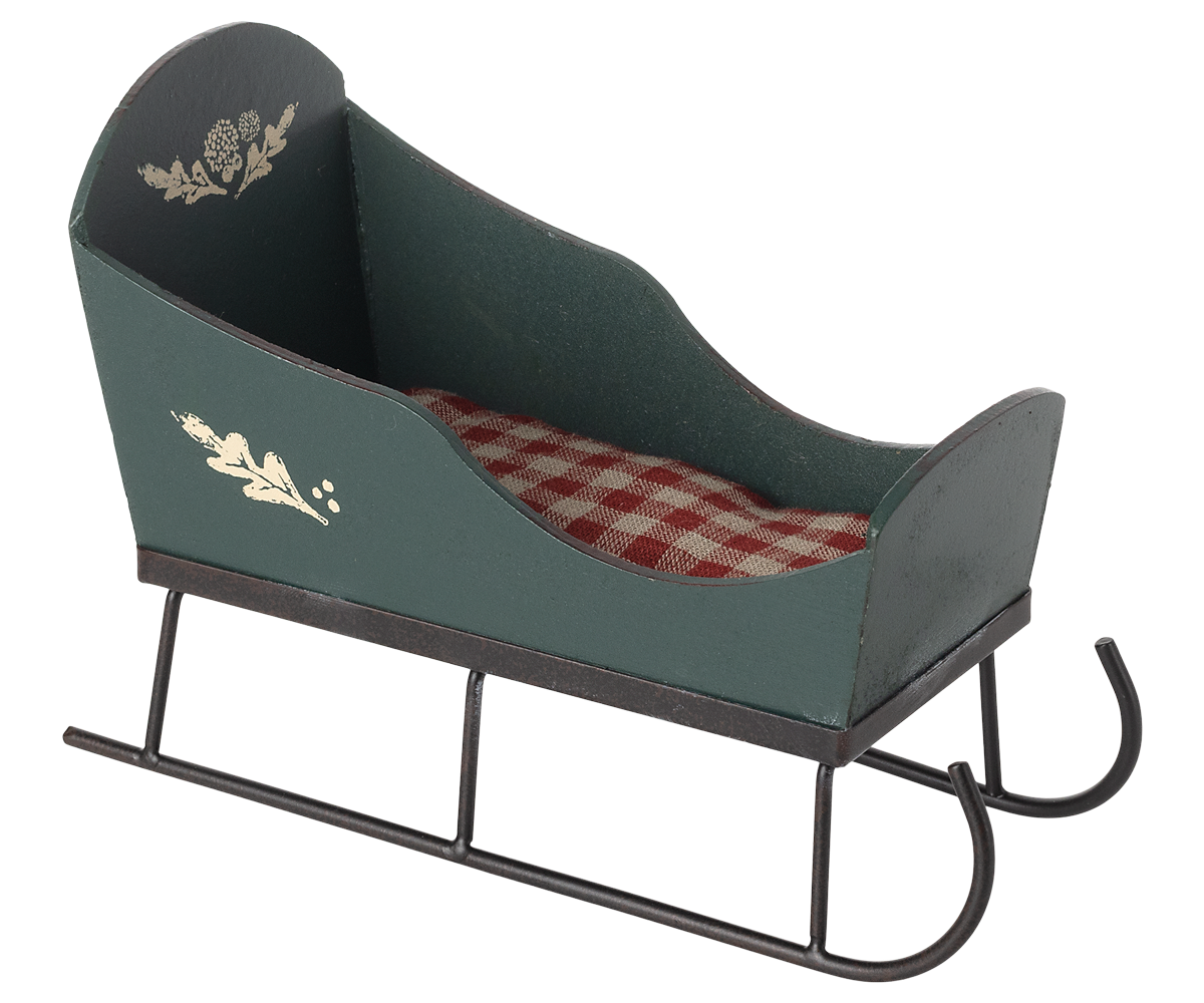 Sleigh, Mini - Green