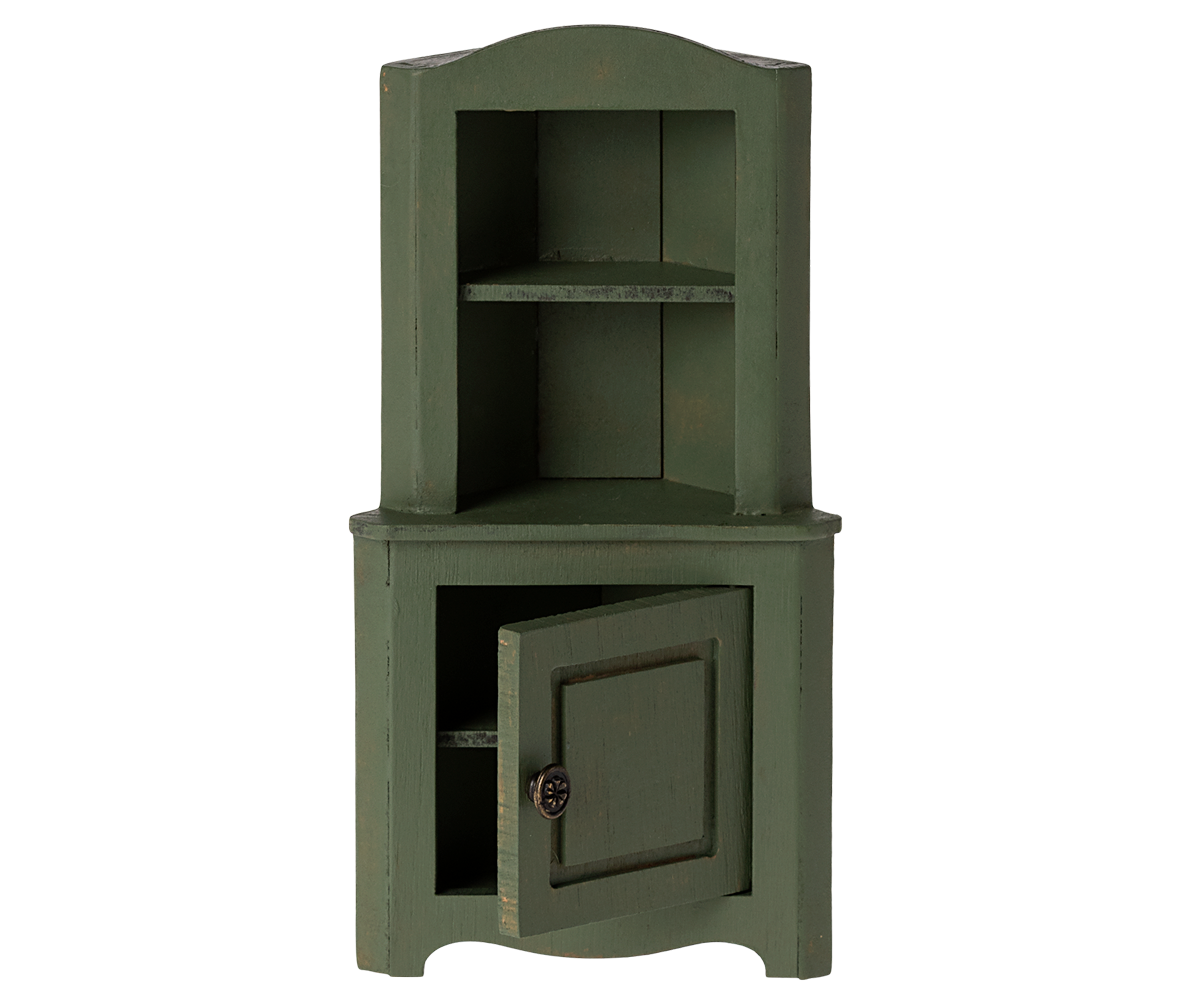 Corner cabinet, Mouse - Dark green