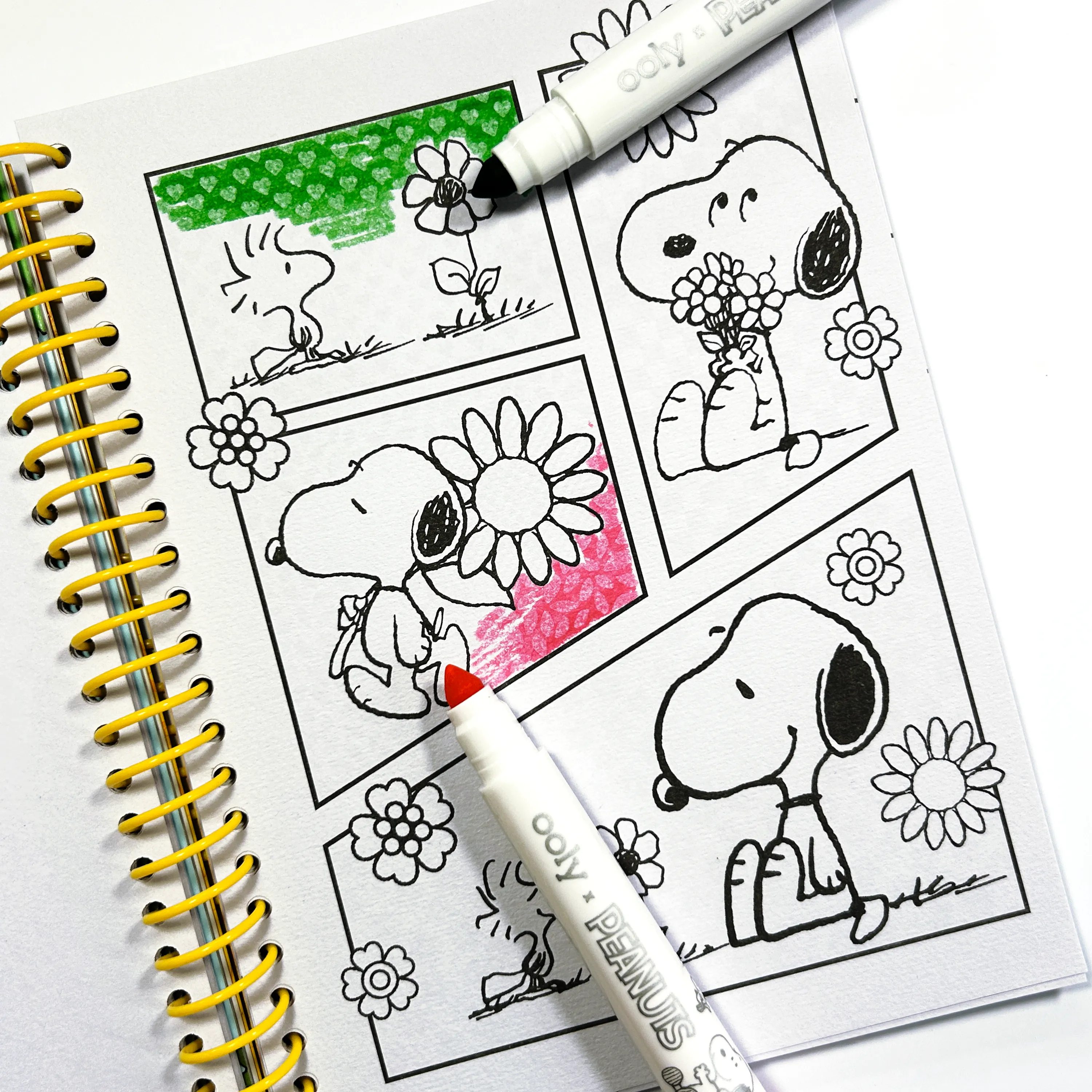 OOLY x Peanuts - Coloring Activity & Sticker Kit