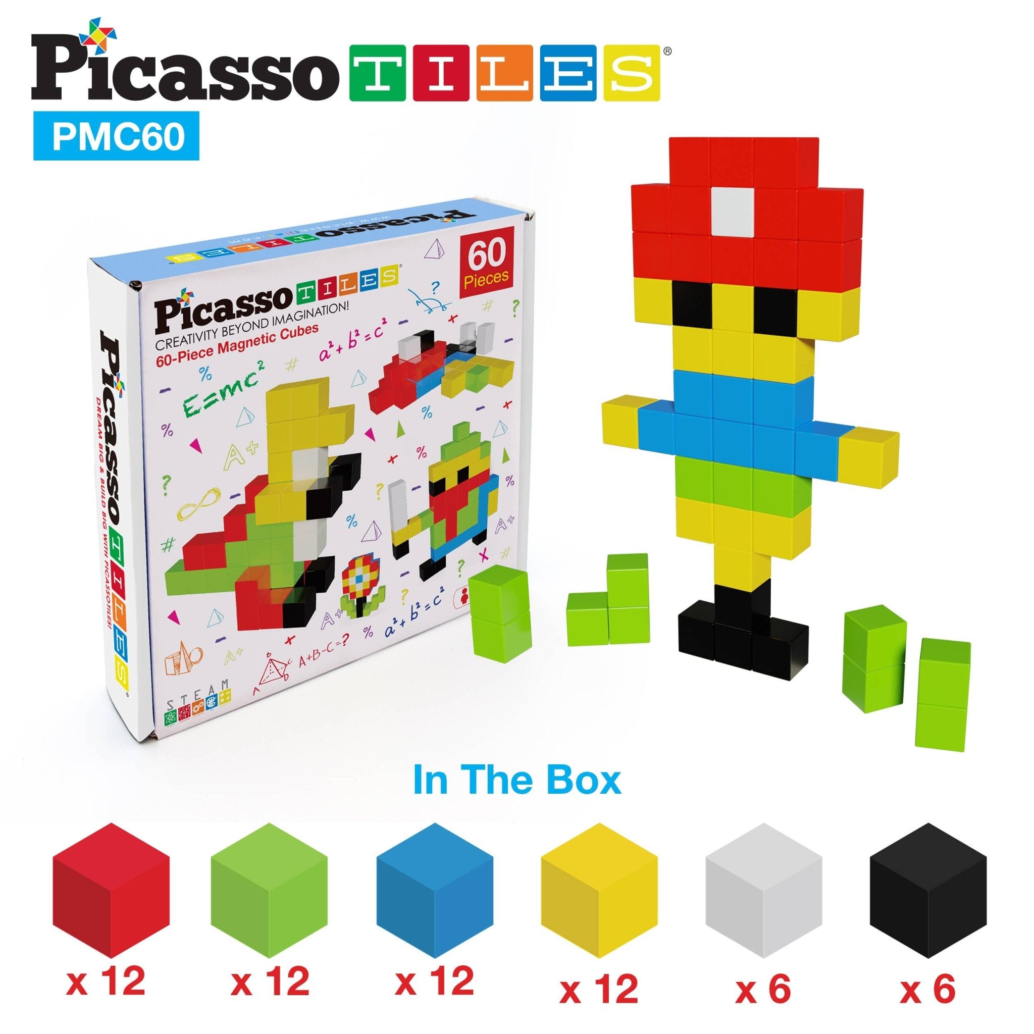 1.2" 60 - Piece Magnetic Cube