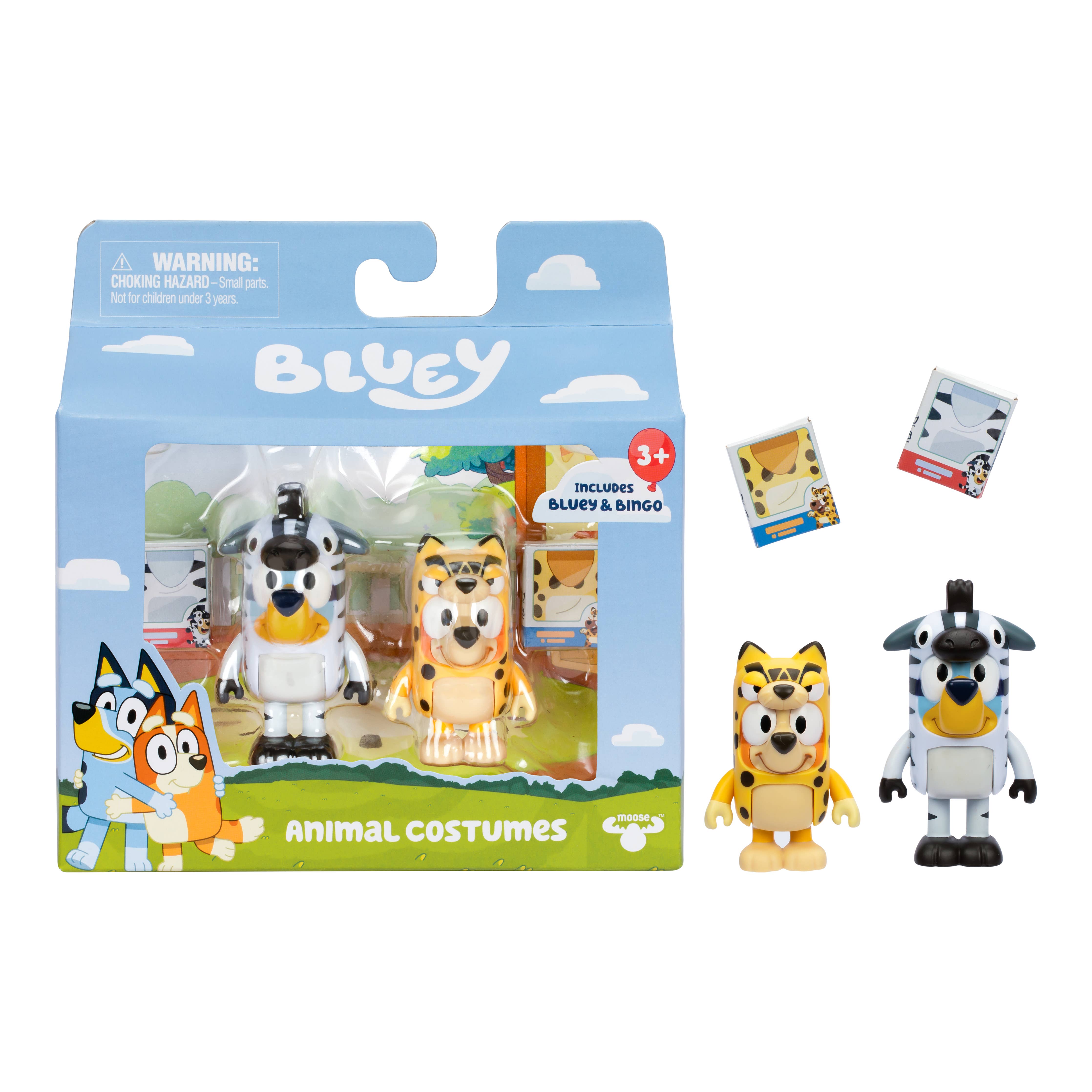 Bluey Figure Animal Costumes Set