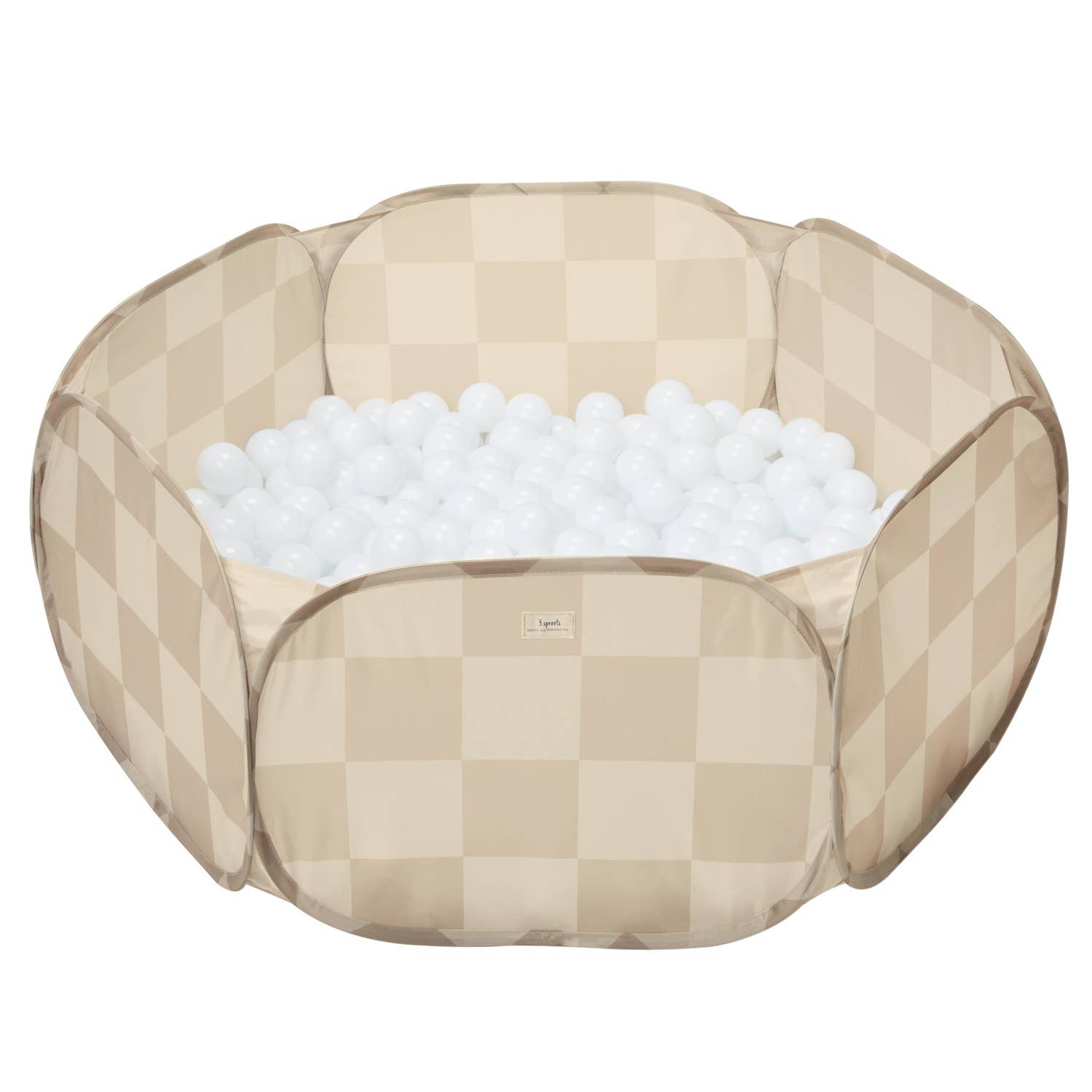 Ball Pit || Checkerboard Beige