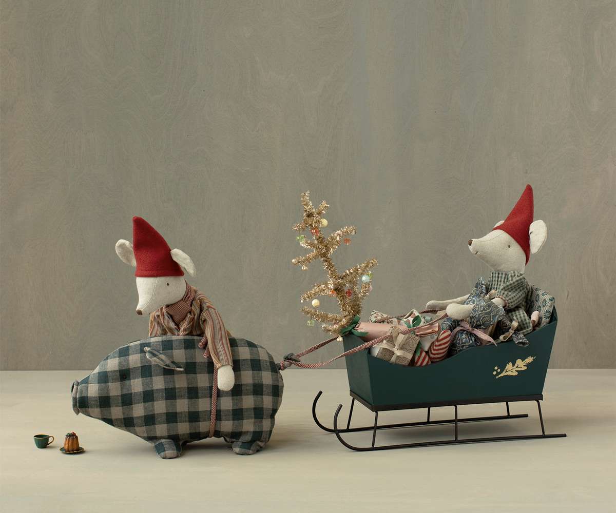 Sleigh, Mini - Green