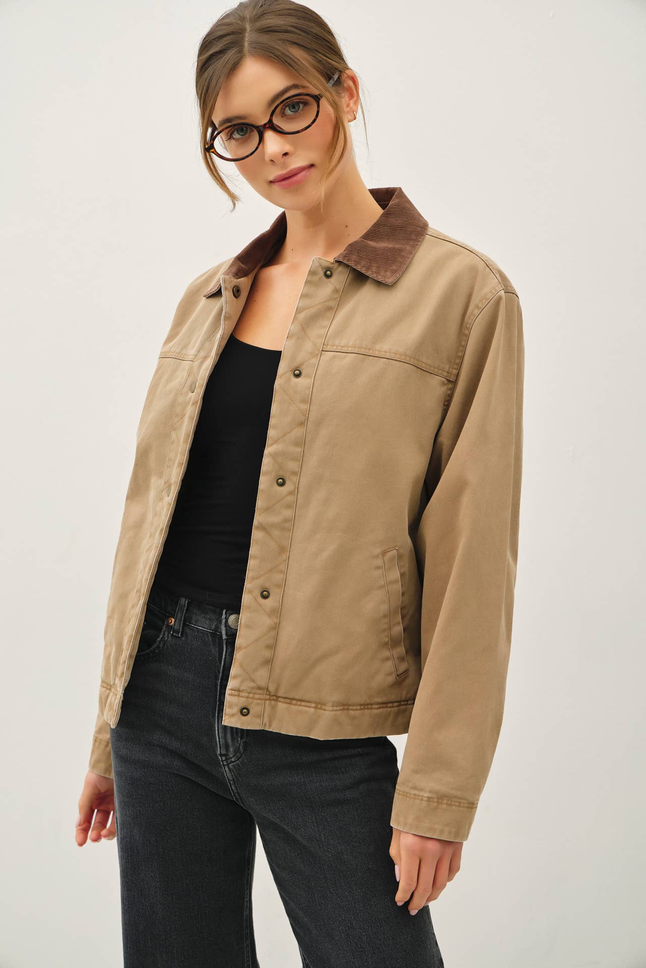 Taupe Classic Barn Jacket