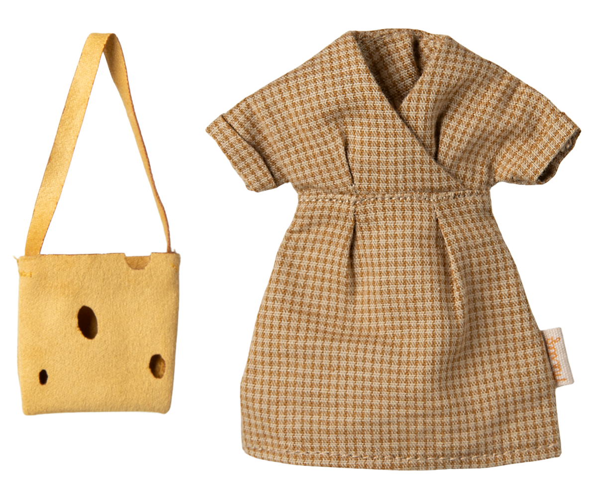 Dress and bag, Mum mouse