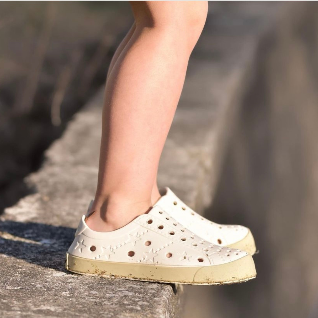 TODDLER KIDS SHOES WATERPROOF SNEAKERS | CREAM TAN