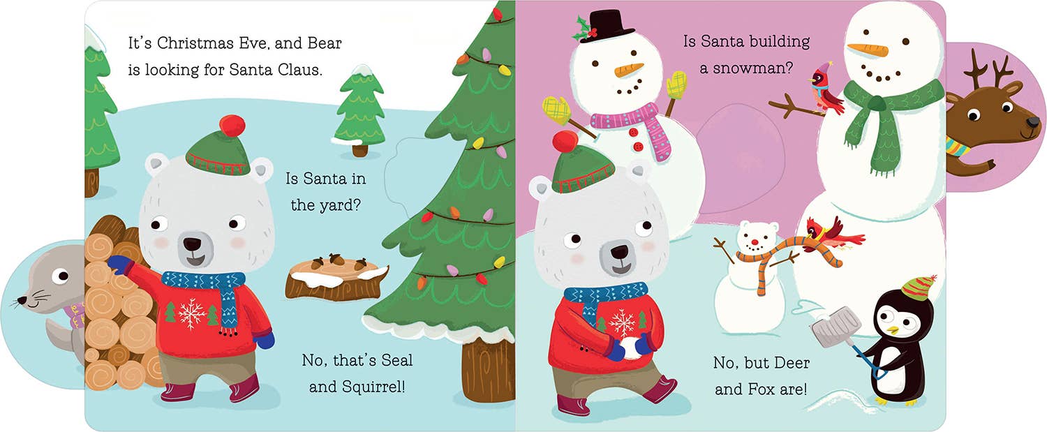 Bear Looks for Santa Claus