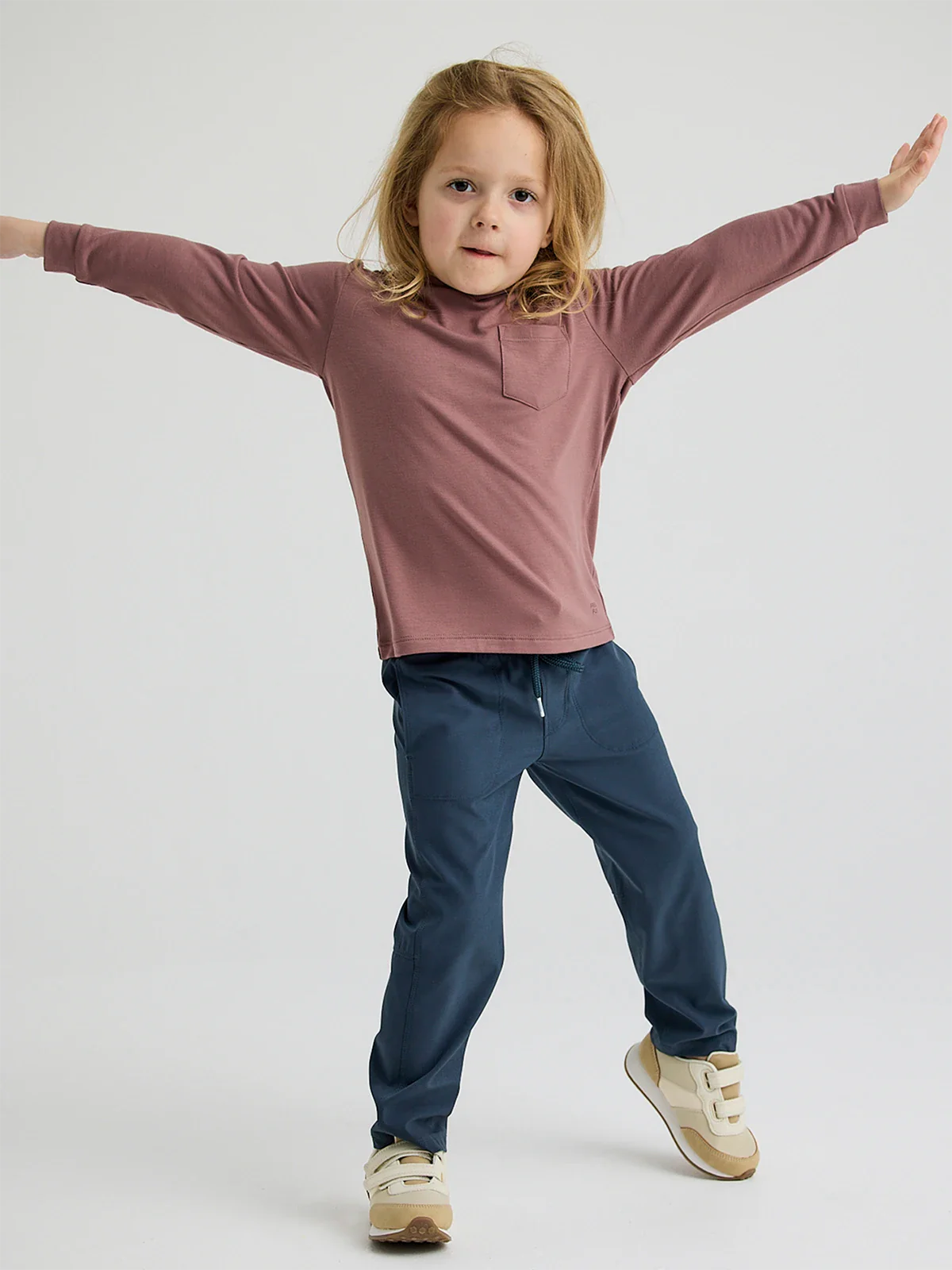 Boy's Bamboo Shade Hoodie || Fig - Toddler