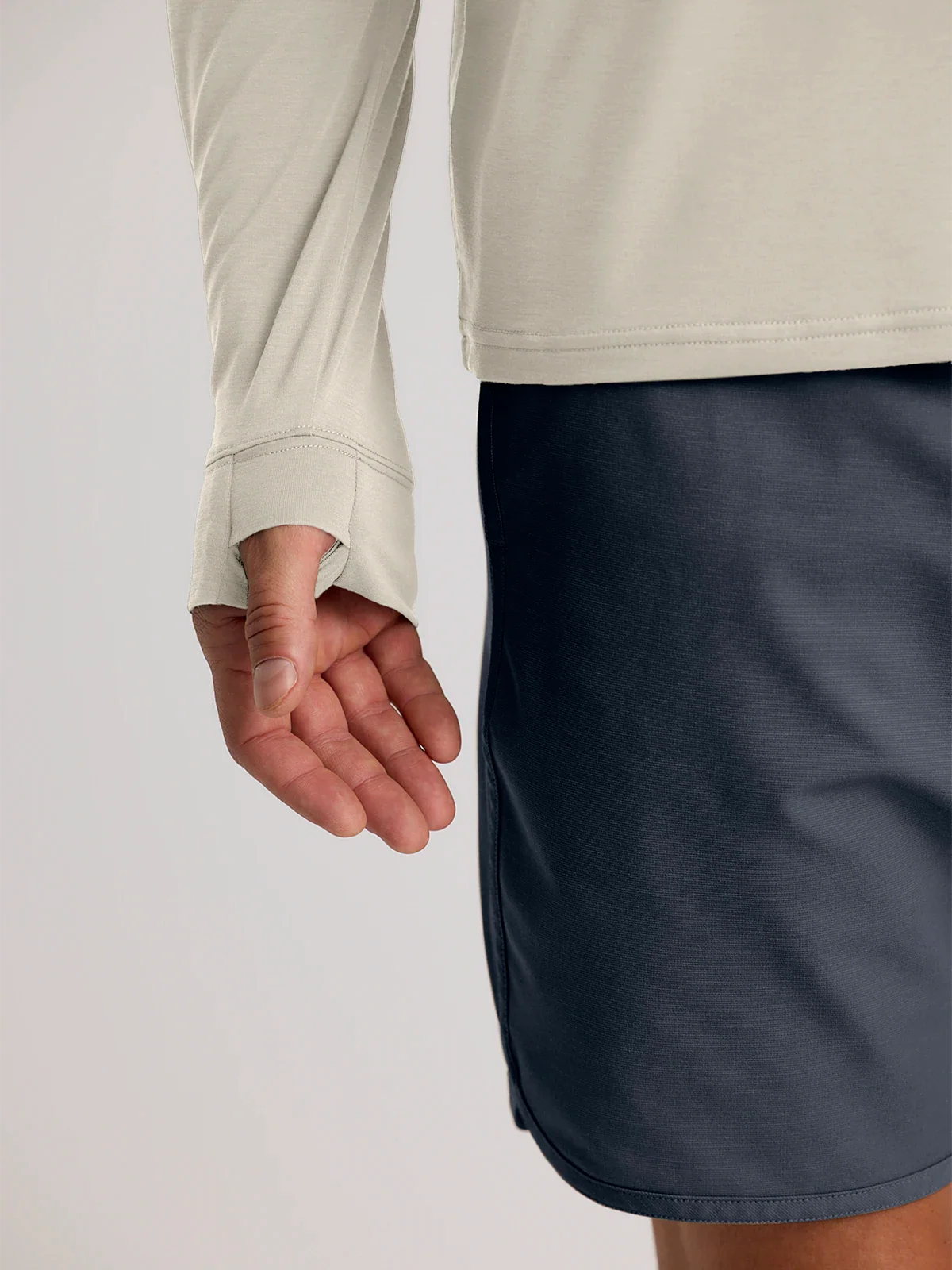 Men's Elevate Lightweight Hoodie || Heather Birch