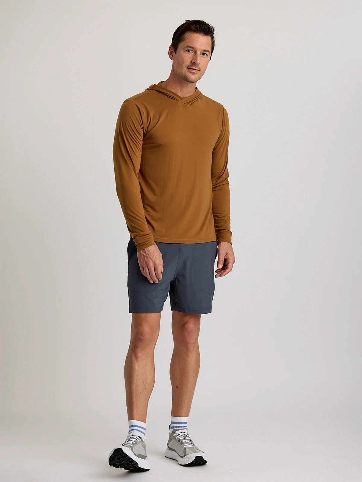 Men's Elevate Lightweight Hoodie || Russet