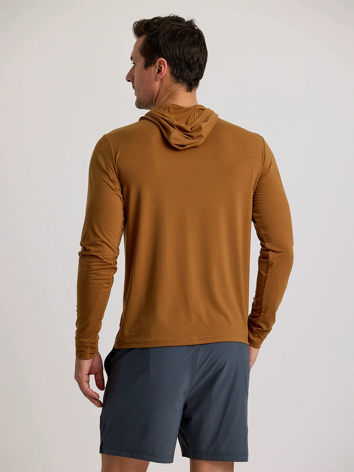 Men's Elevate Lightweight Hoodie || Russet