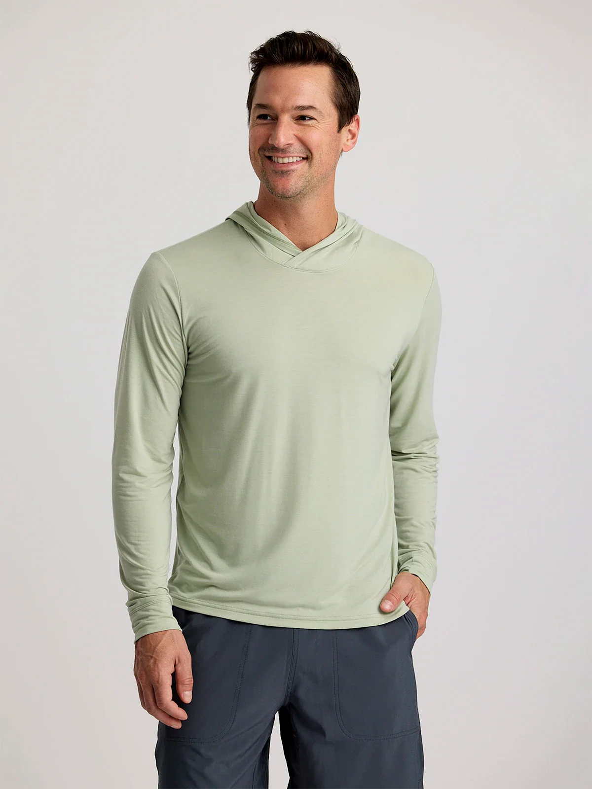 Men's Elevate Lightweight Hoodie || Desert Sage