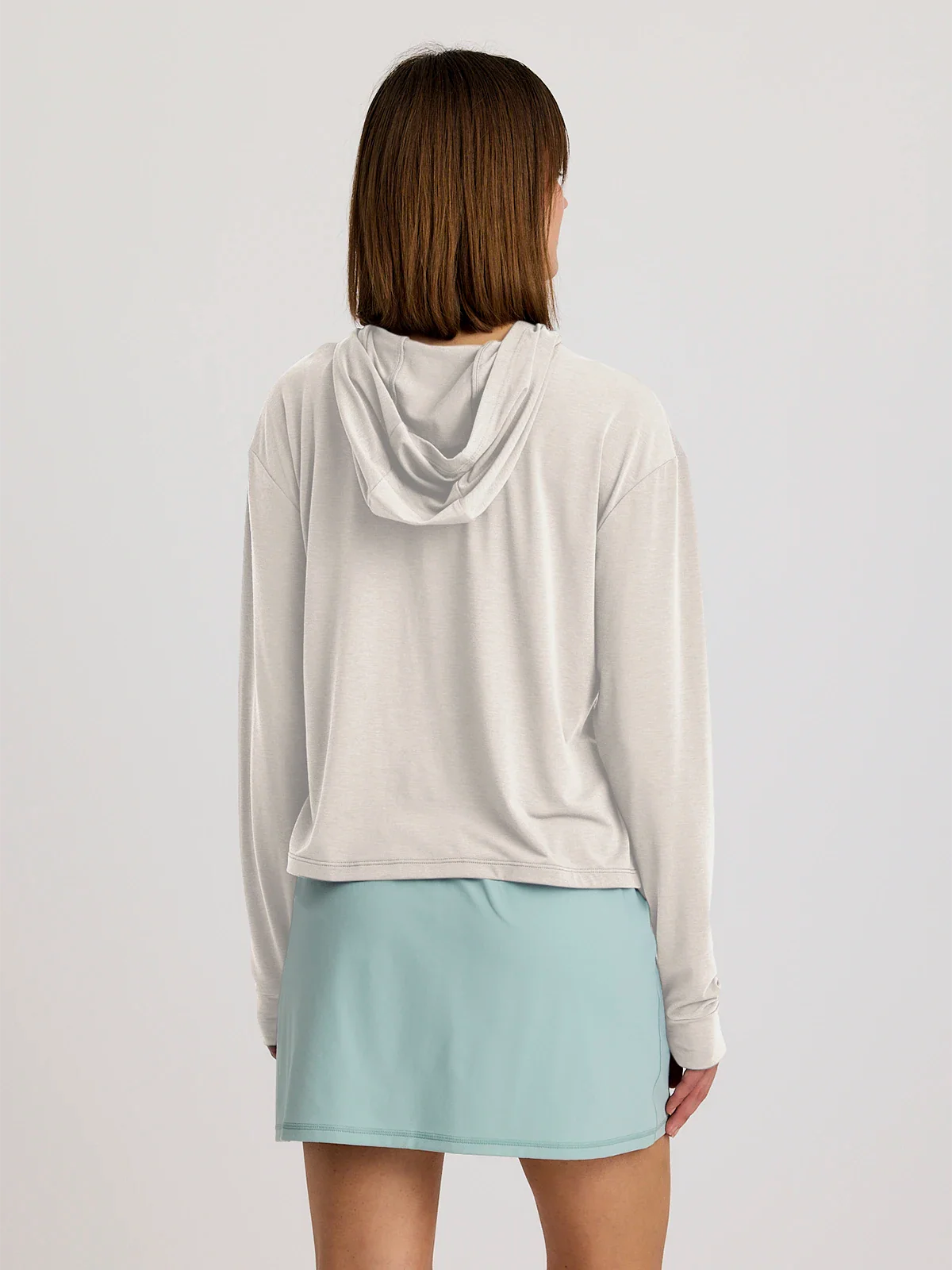 Women's Elevate Lightweight Hoodie || Heather Birch