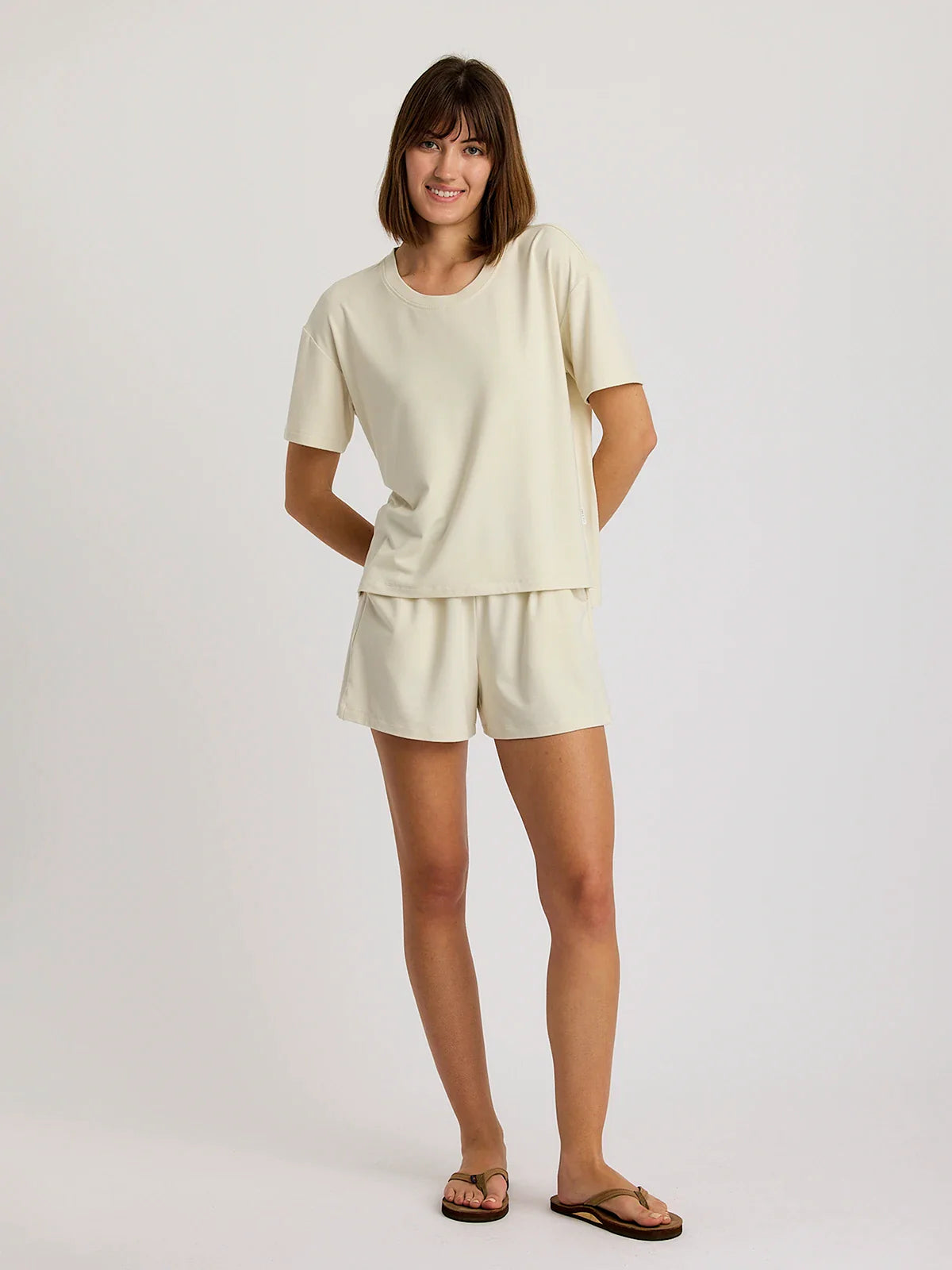 Women's Bamboo Flex Sunday Short || Birch