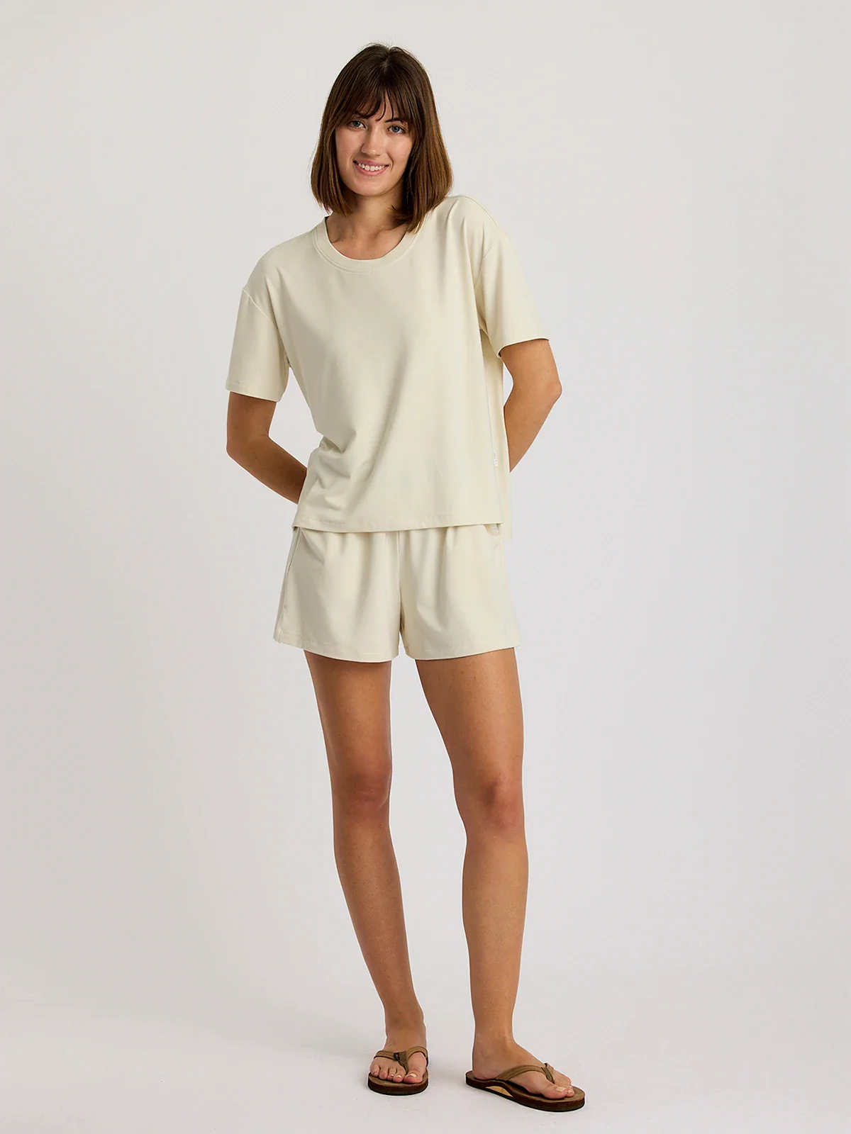 Women's Bamboo Flex Sunday Tee || Birch