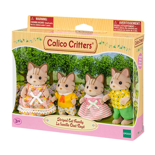 Striped Cat Family