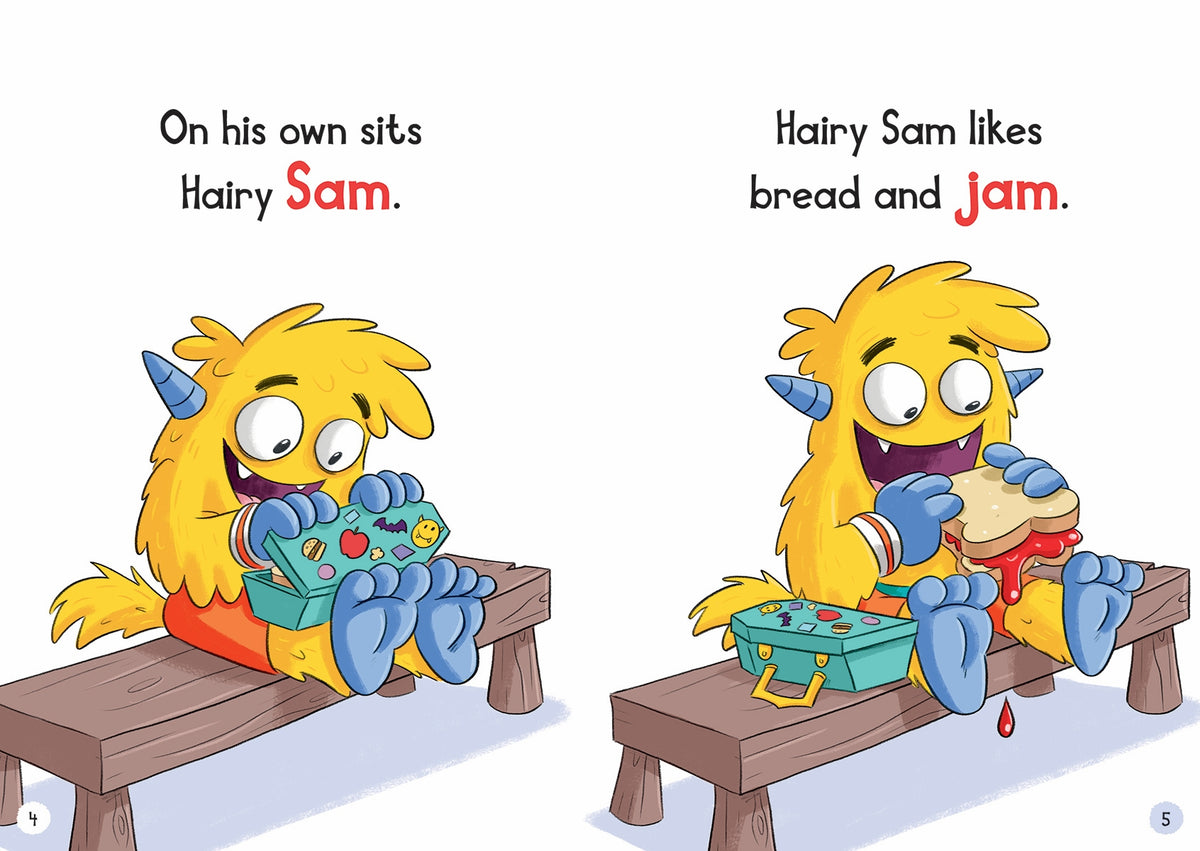 Hairy Sam Loves Bread and Jam (School of Monsters)