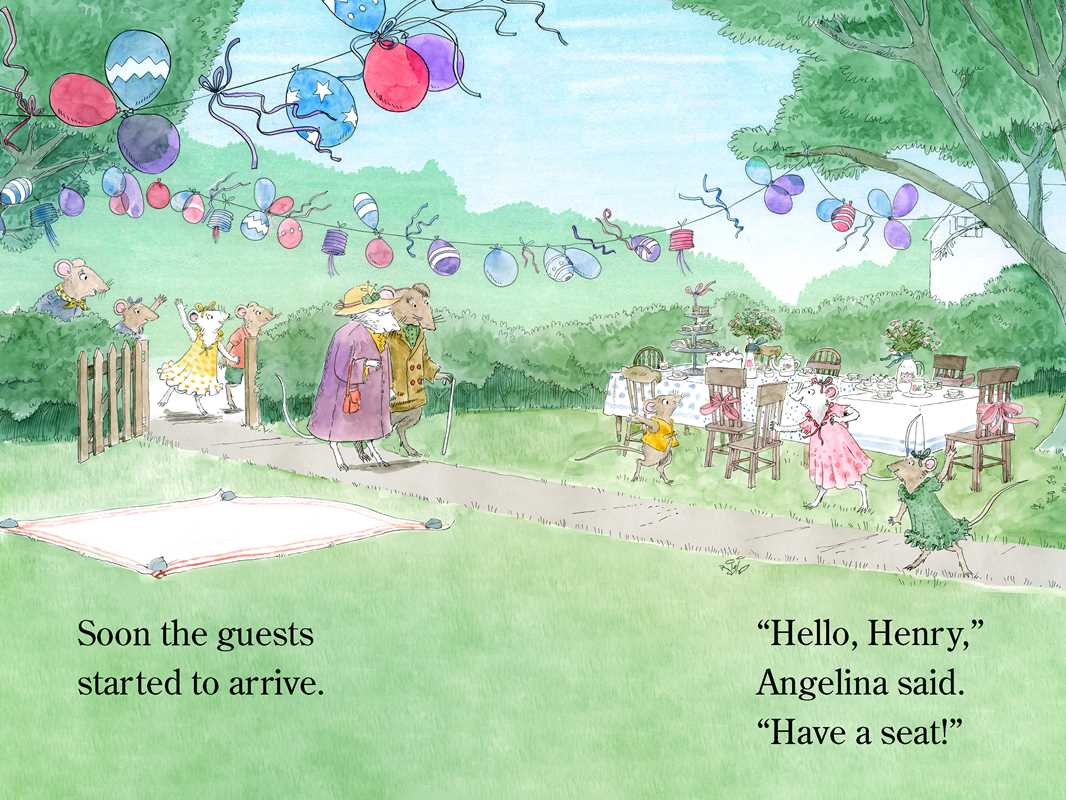 Angelina Ballerina and the Tea Party