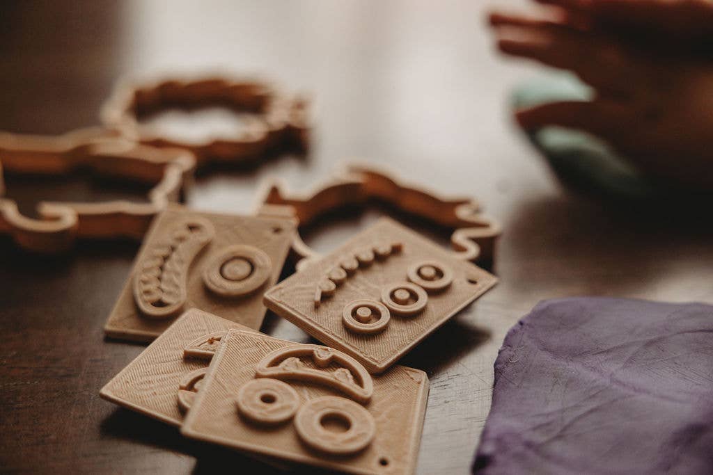 Halloween Monster Playdough Eco Stamp Set