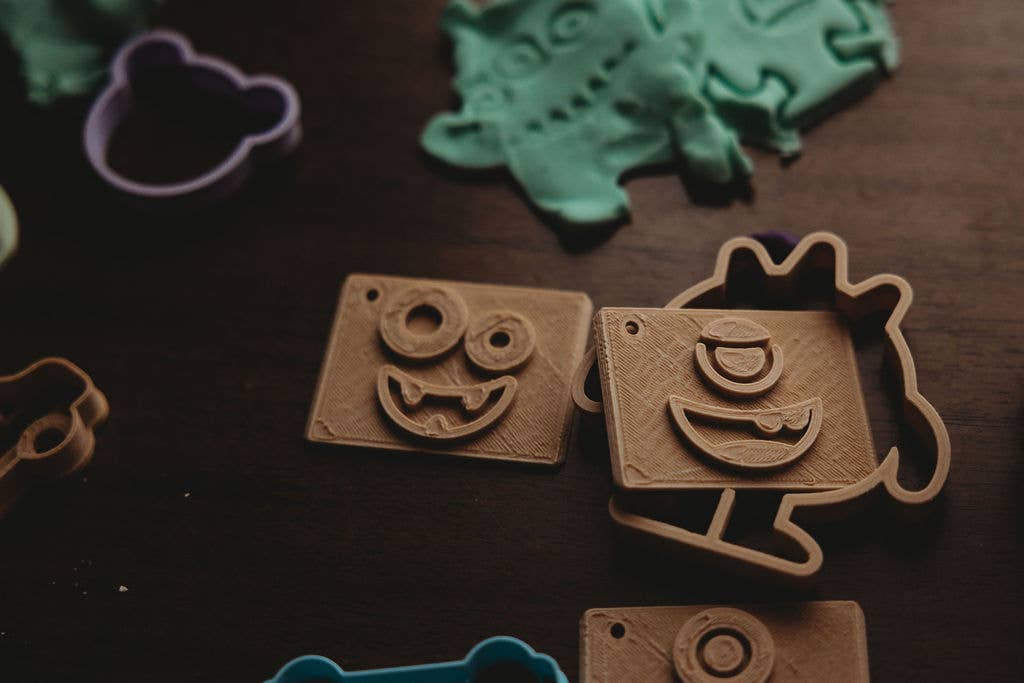 Halloween Monster Playdough Eco Stamp Set