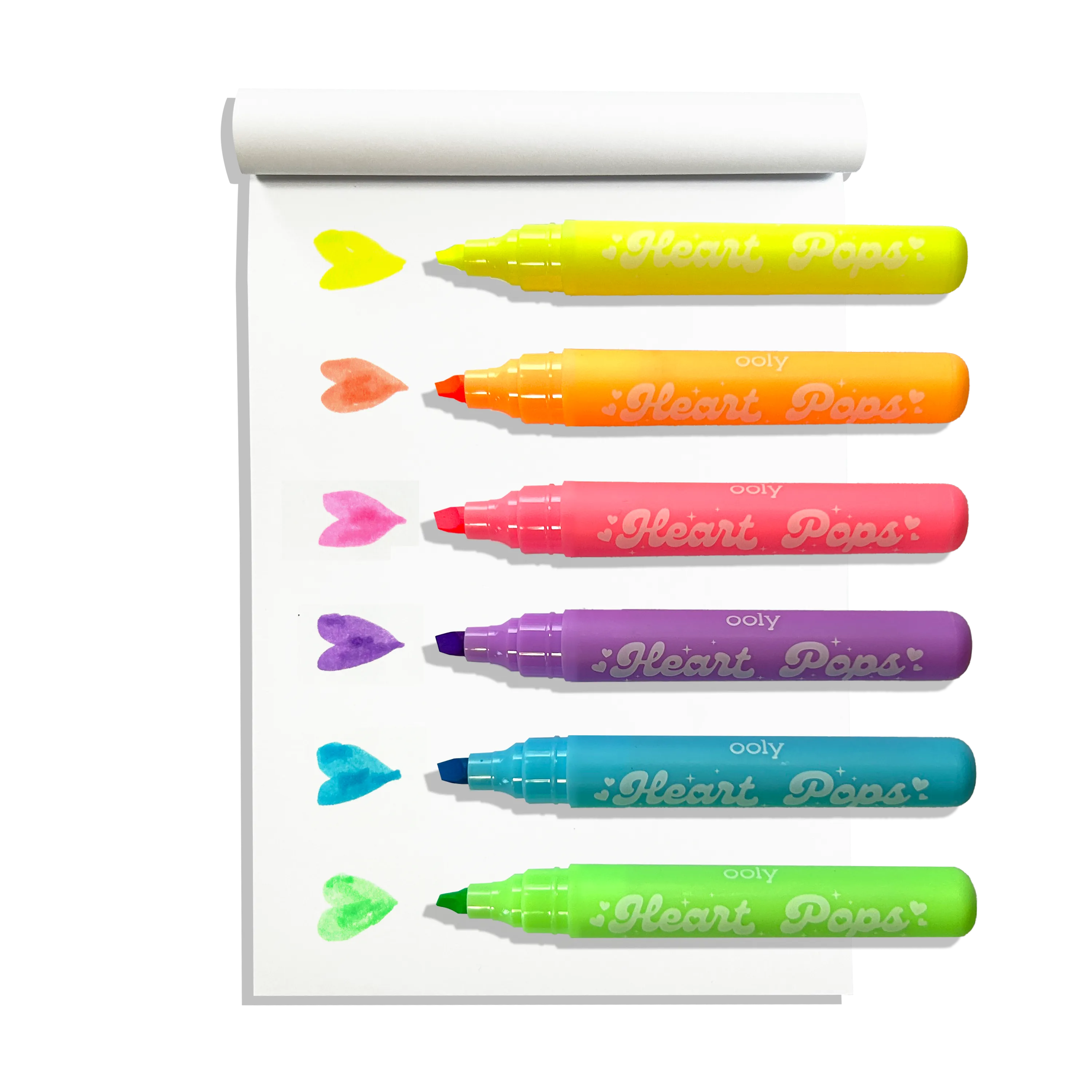 Heart Pops || Neon Highlighters
