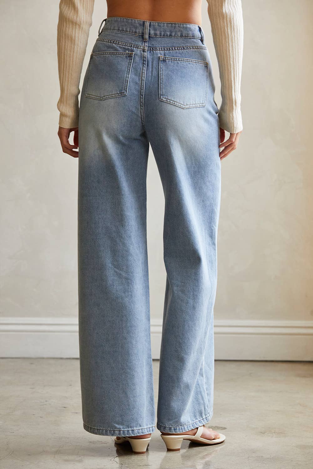 Front Tie Denim