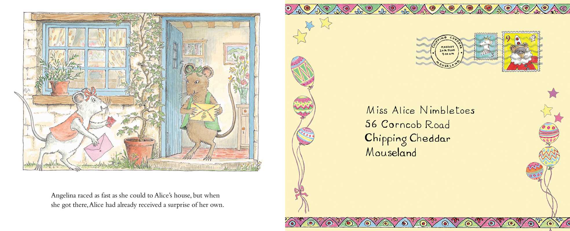 Angelina's Invitation to the Ballet