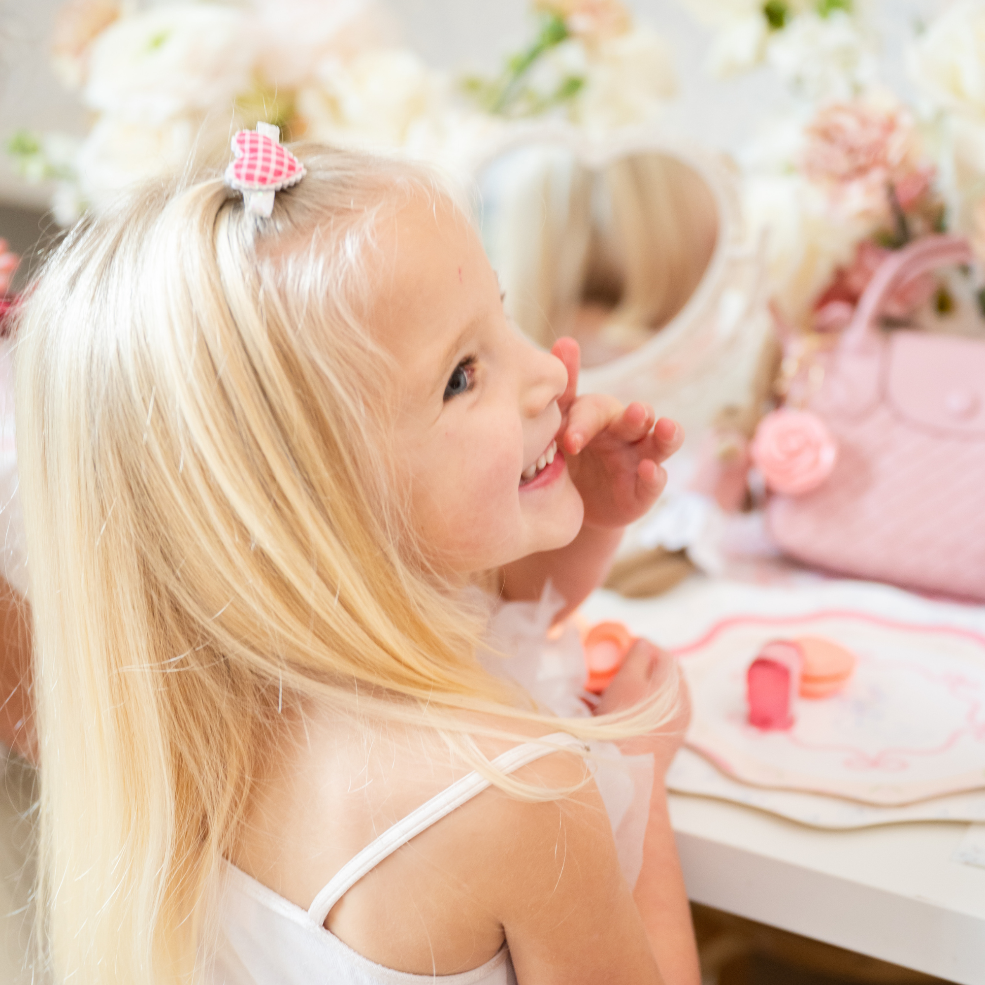 Love Birds Heart Hair Clip Set