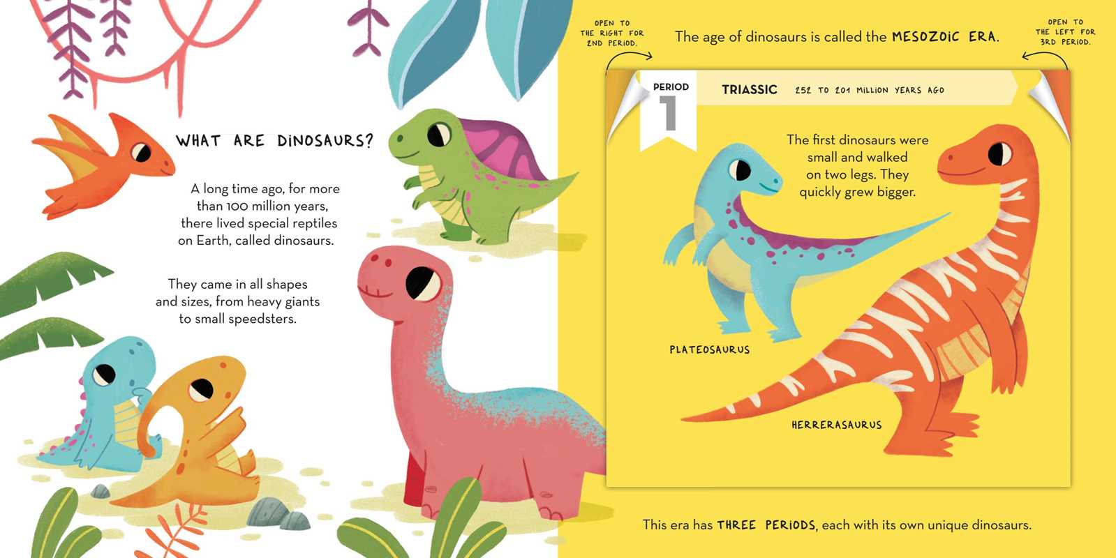 Magic Folding Flaps - Dinosaurs